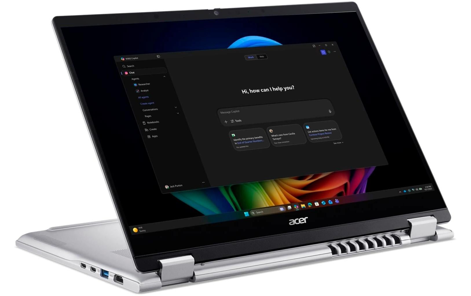 Acer Notebook TravelMate P4 Spin TMP414RN-76-TCO-764Z