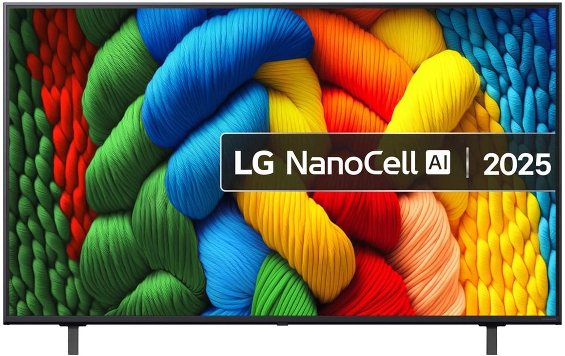 LG TV 55NANO80A6B 55, 3840 x 2160 (Ultra HD 4K), LED-LCD