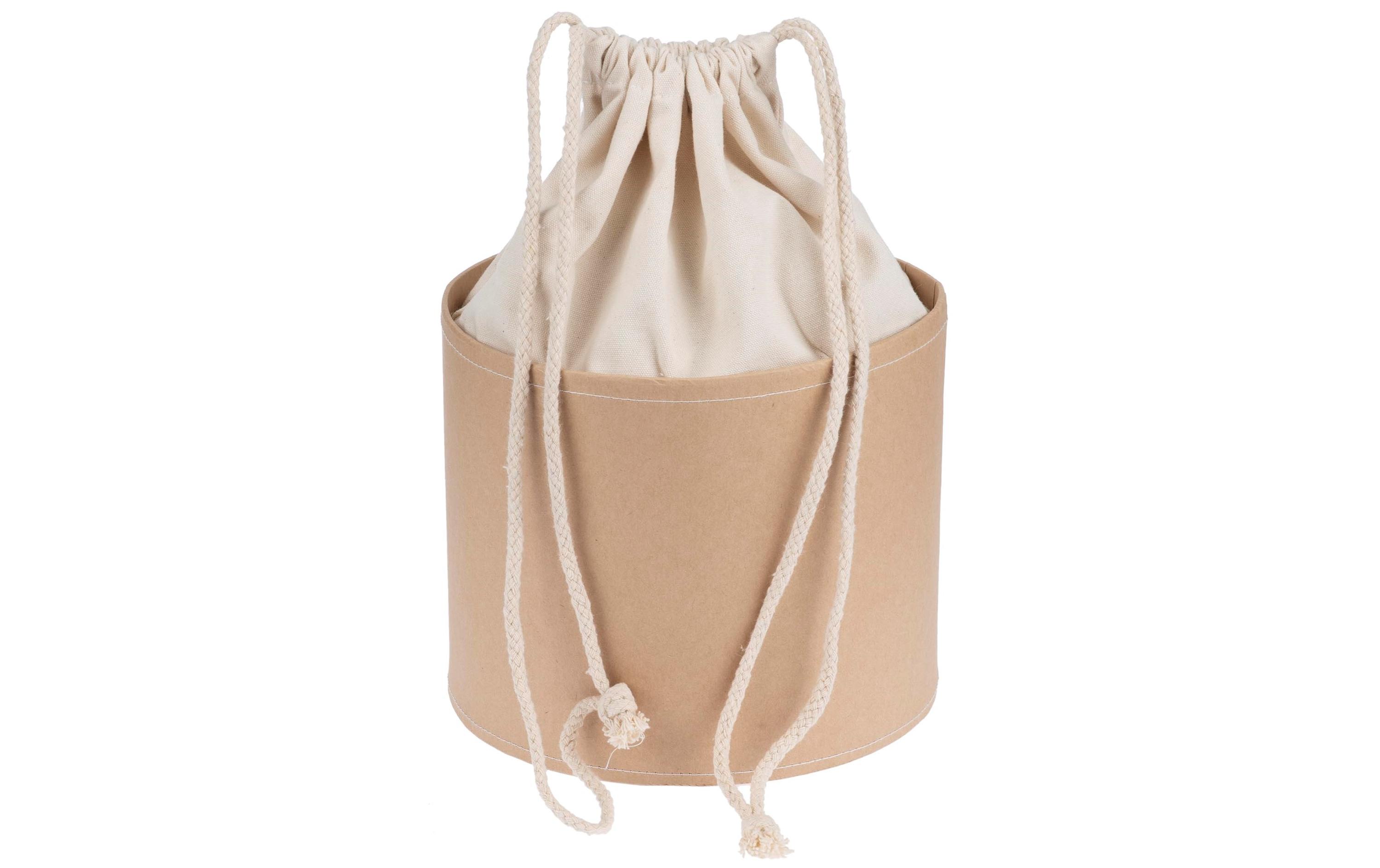 Glorex Kartoffelsack in Pappbox, 15 cm, Nature/Weiss Glorex Kartoffelsack in Pappbox, 15 cm, Nature/Weiss