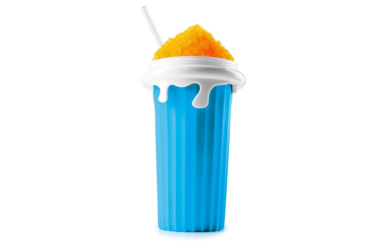 GOURMETmaxx Slushy Ice Maker 0.33 l, Blau/Weiss