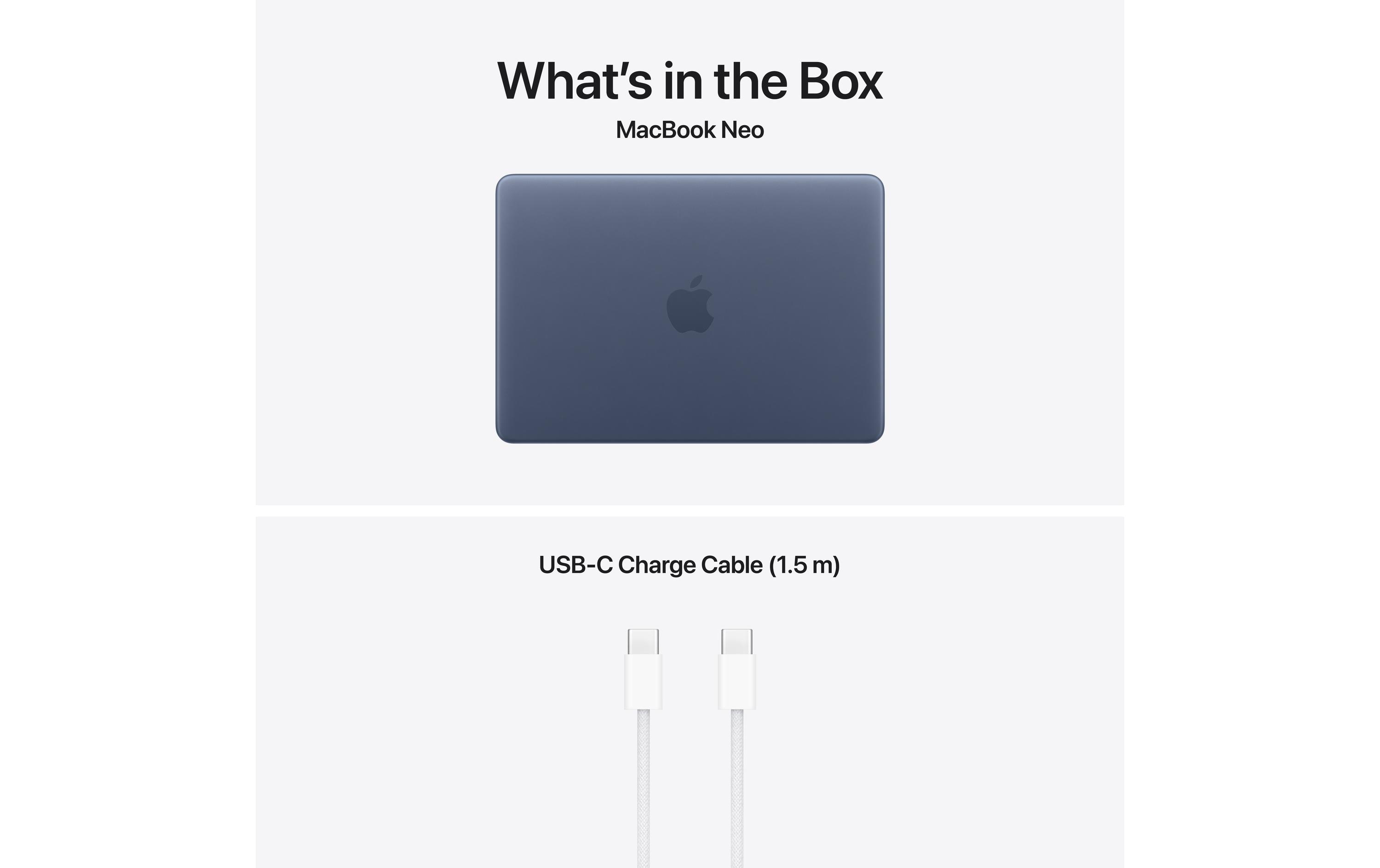 Apple 13 MacBook Neo (A18 Pro) Touch ID 5C GPU/512GB/8GB Indigo