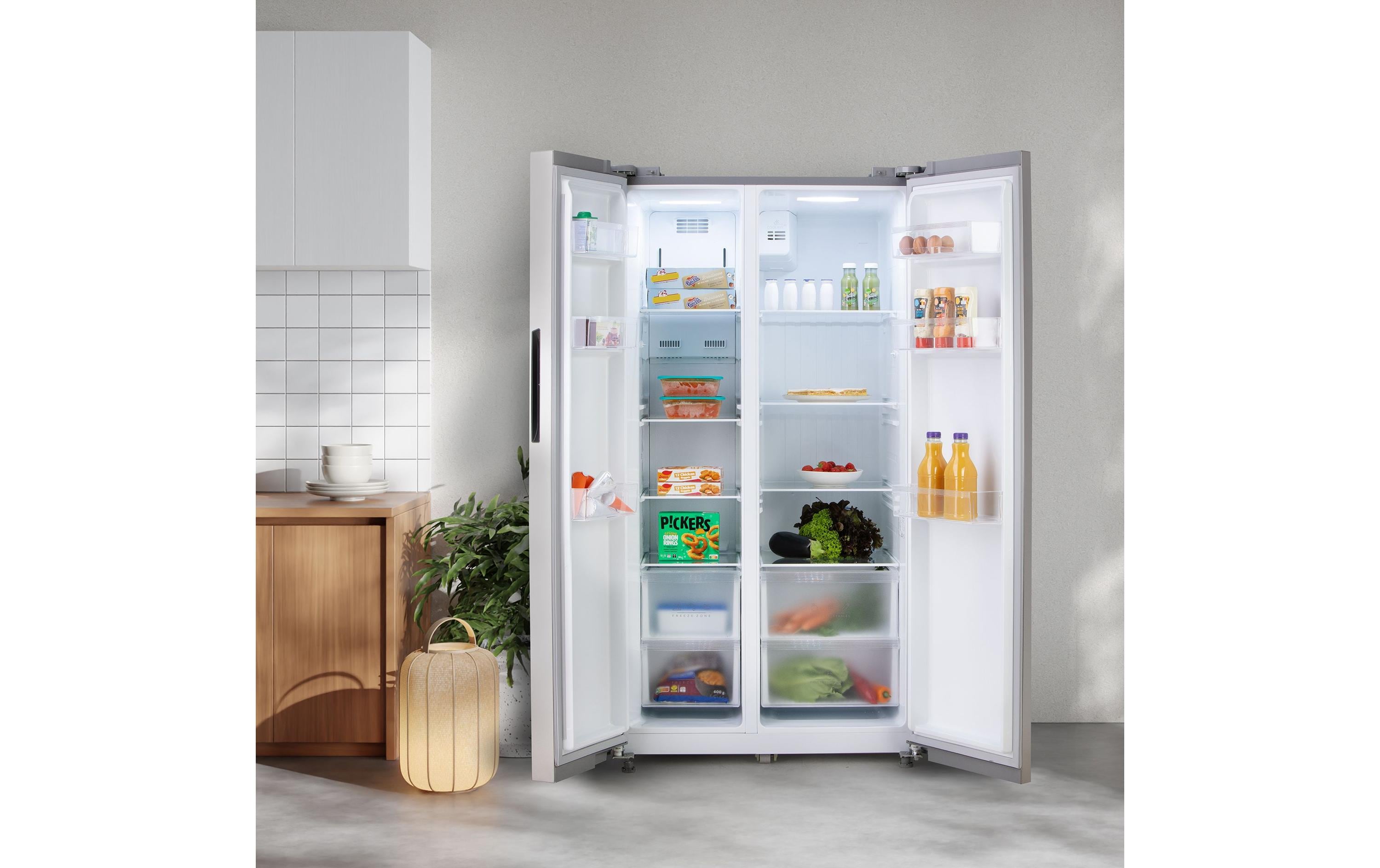 Domo Foodcenter DO99506M No Frost Inox-Look 555 l