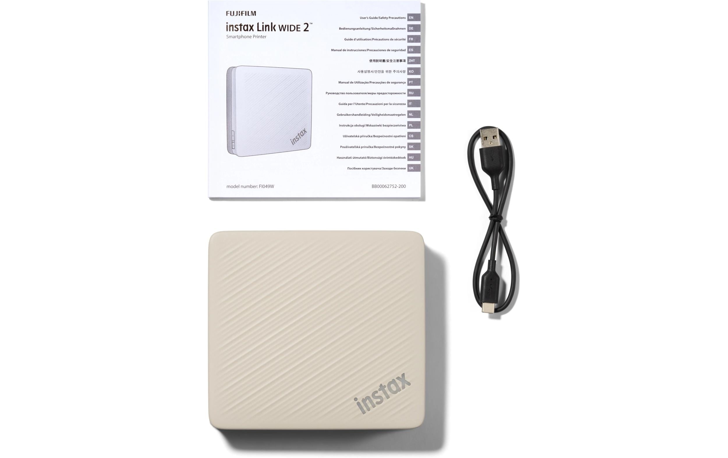 Fujifilm Instax Link WIDE 2 Beige
