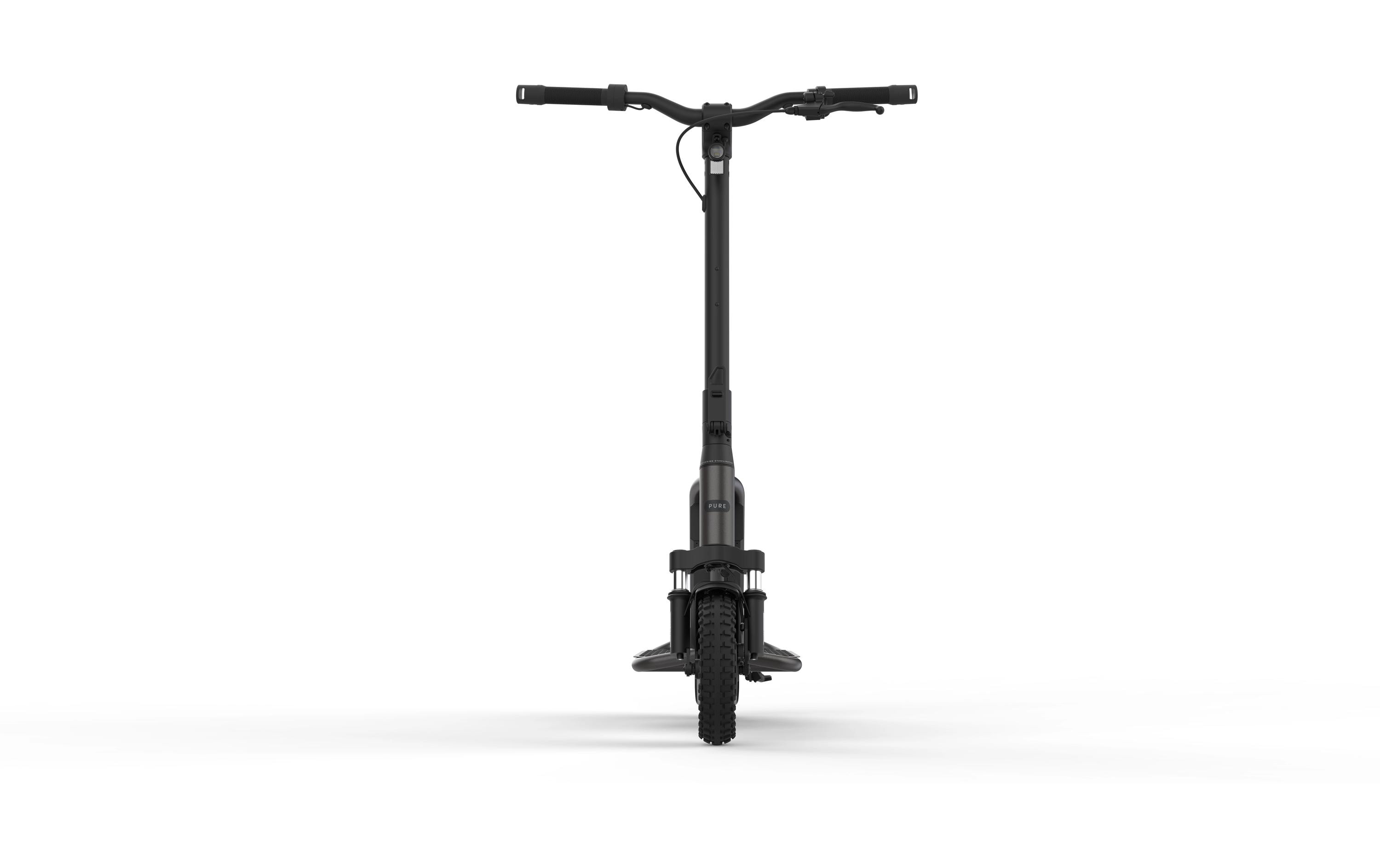 Pure Electric E-Scooter Escape Pro+ Suspension Metallisch Grau