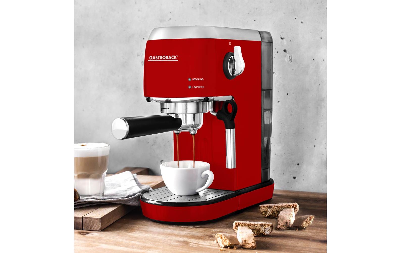Gastroback Design Espresso Piccolo Rot