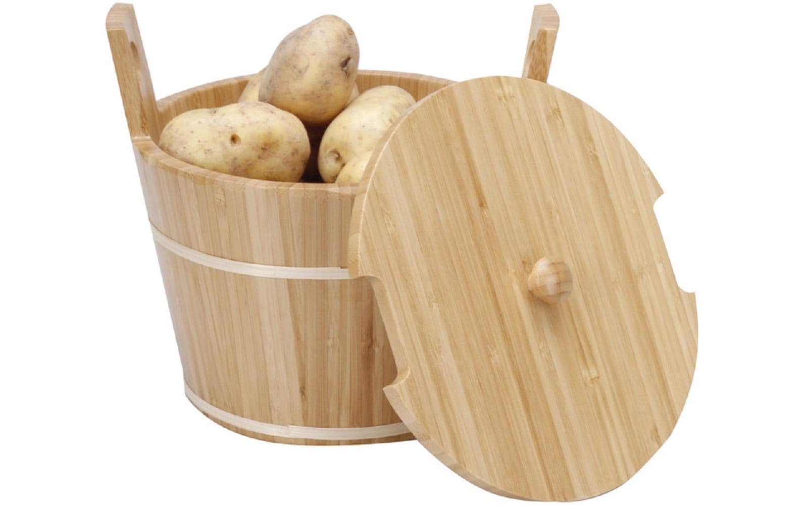 Nouvel Kartoffelkorb Melchterli, 20 x 22 x 19.5 cm, Holz Nouvel Kartoffelkorb Melchterli, 20 x 22 x 19.5 cm, Holz