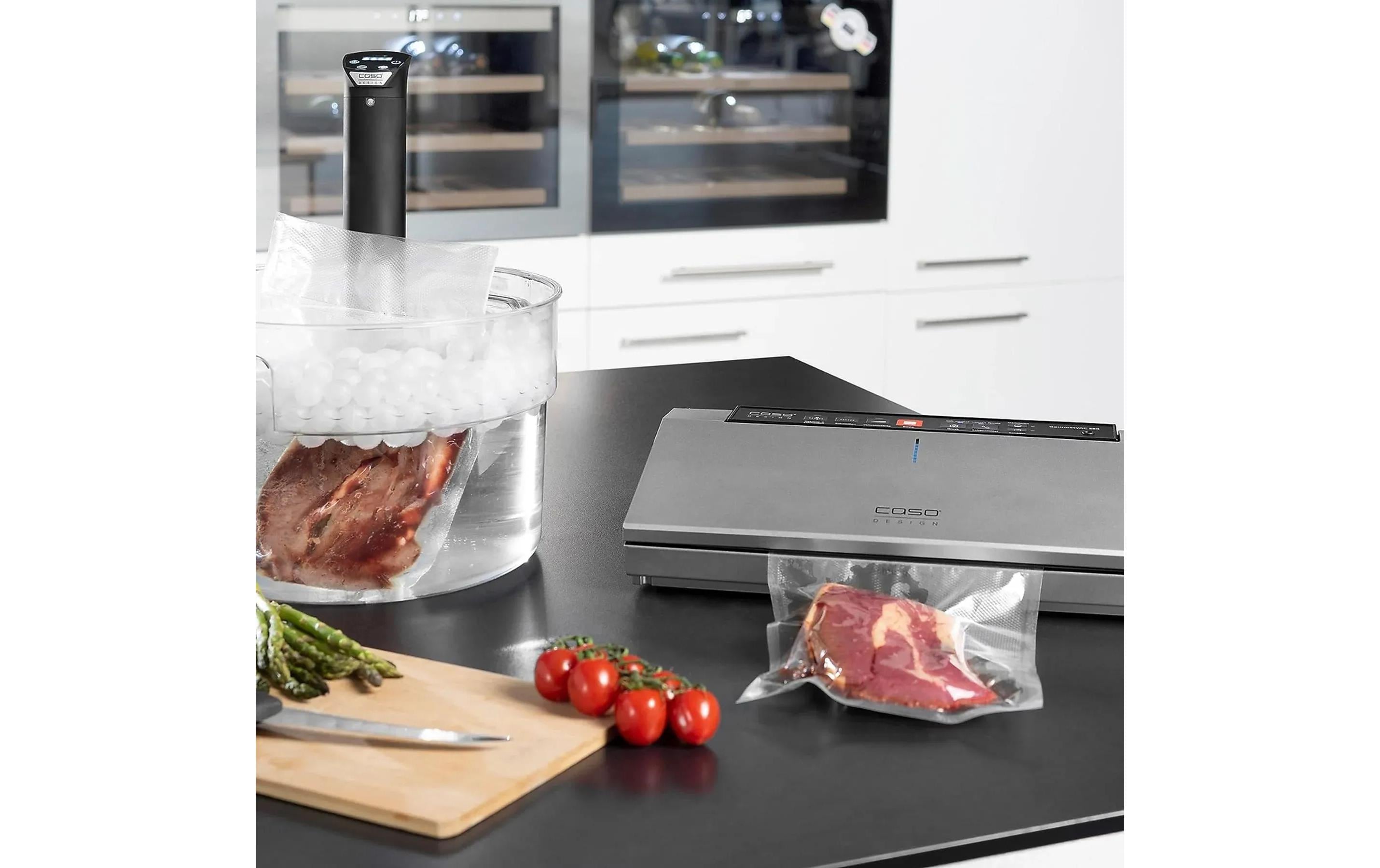 Caso Sous Vide Garer SV1200 Smart Kunststoff Edelstahl 1200 W