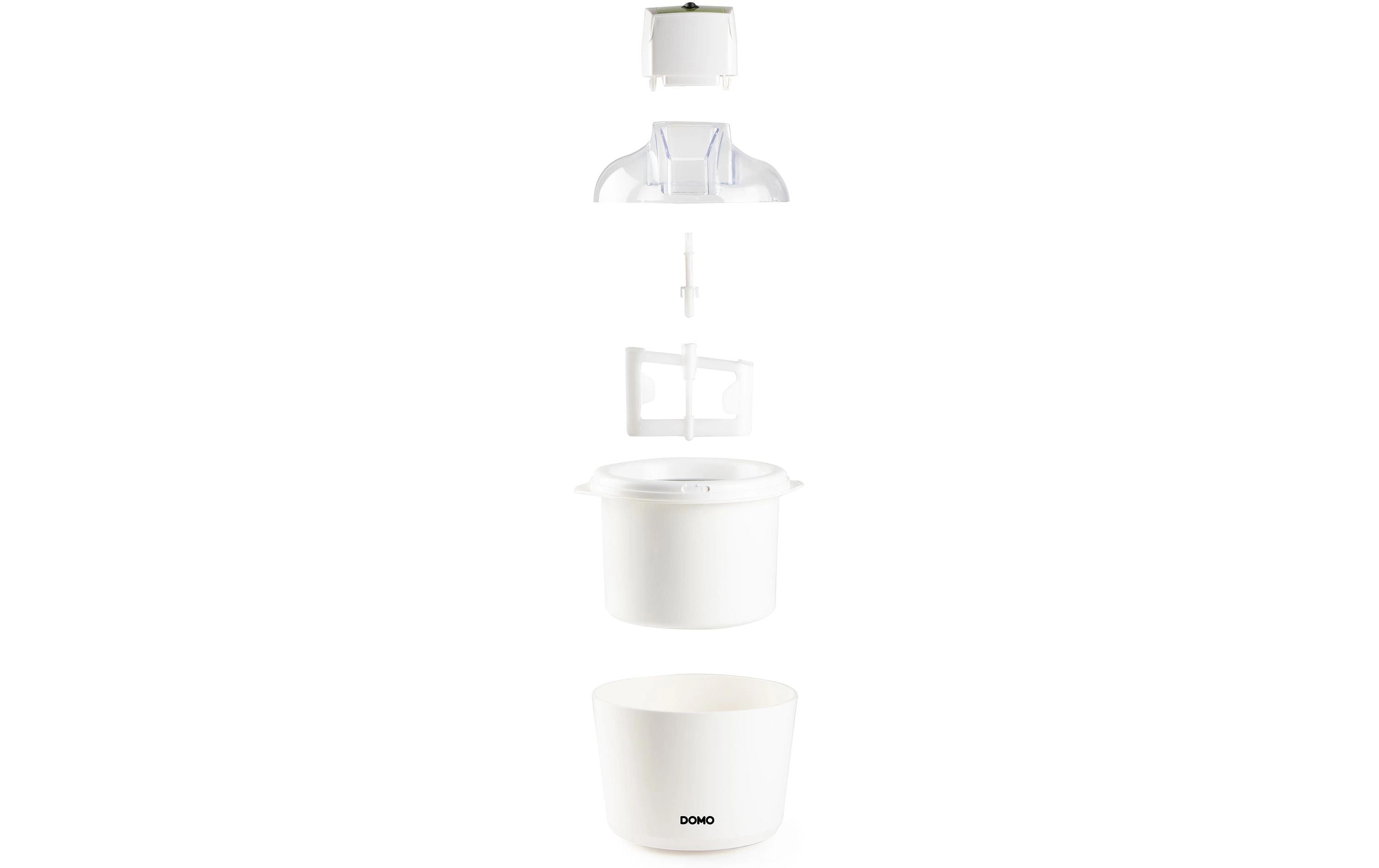 Domo Glacemaschine DO9304I 1.5 l, Weiss