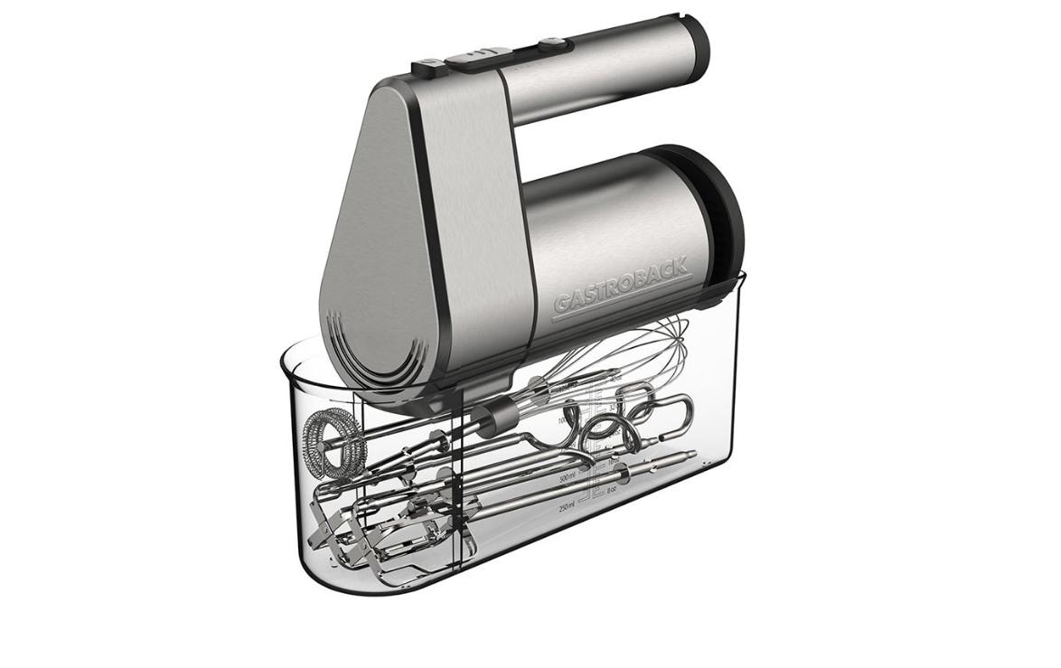 Gastroback Handmixer PowerMix Air Silber