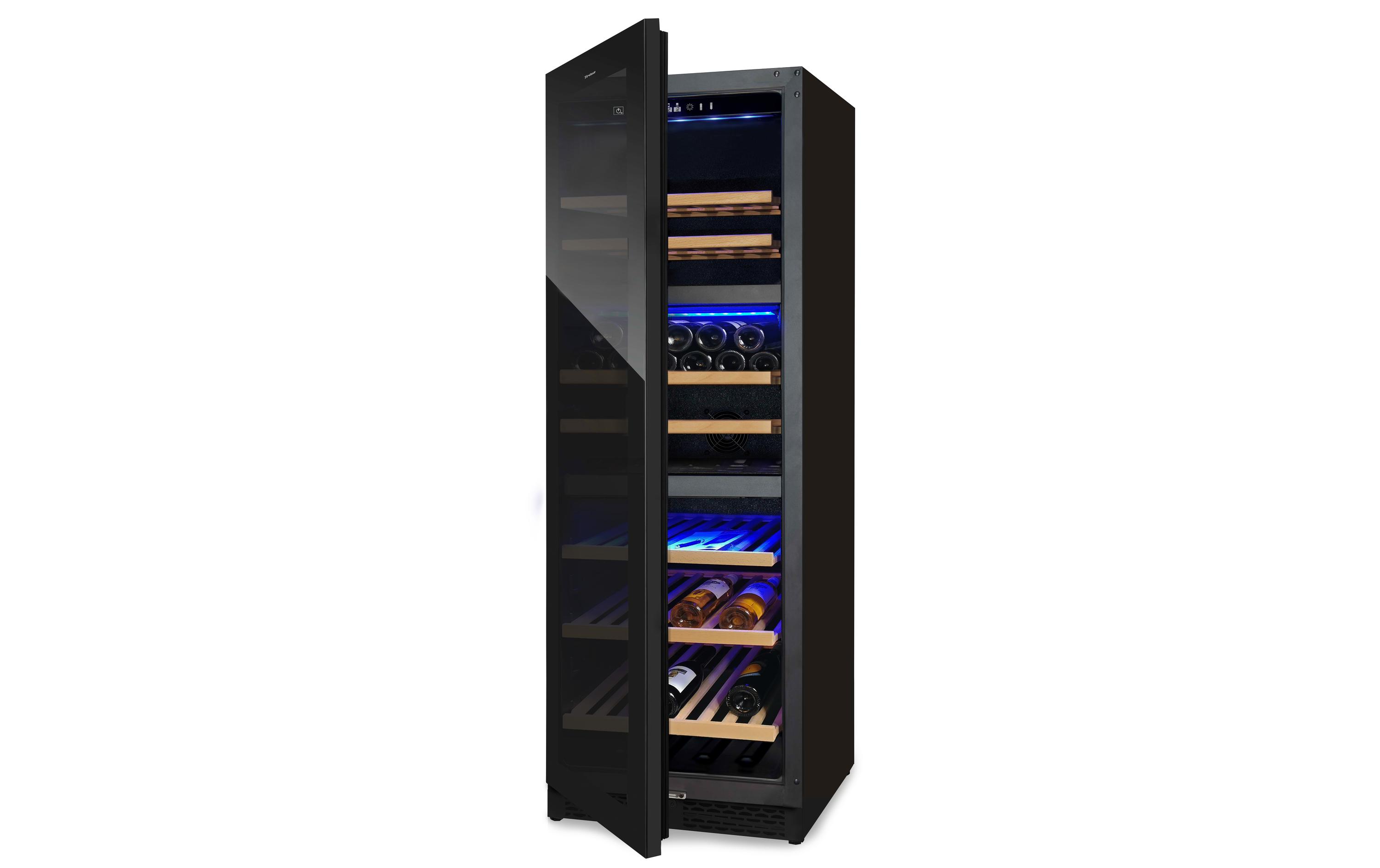 Trisa Weinklimaschrank 368 l mit Triple Zone Tür links