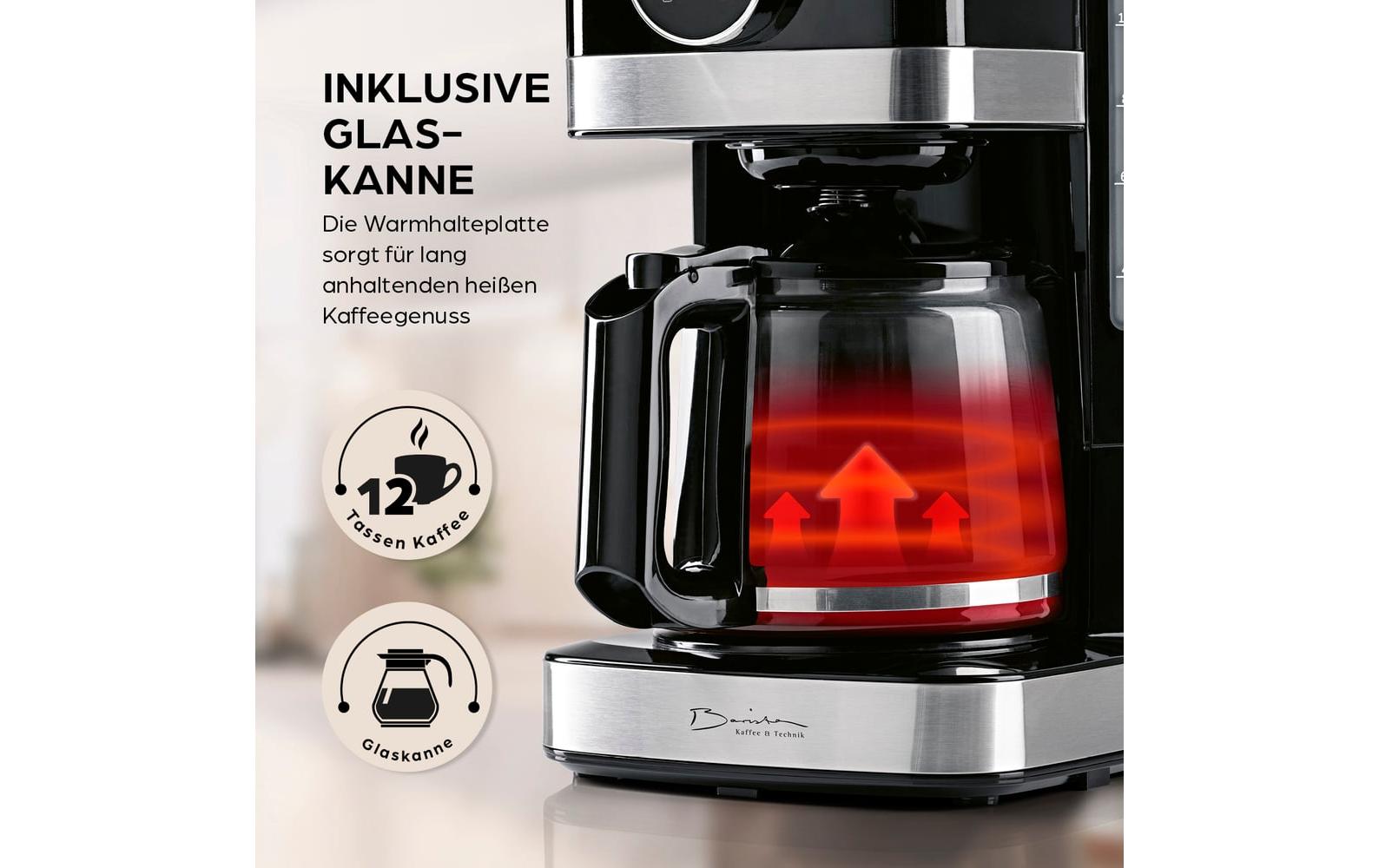Barista Filterkaffeemaschine 19438 Schwarz