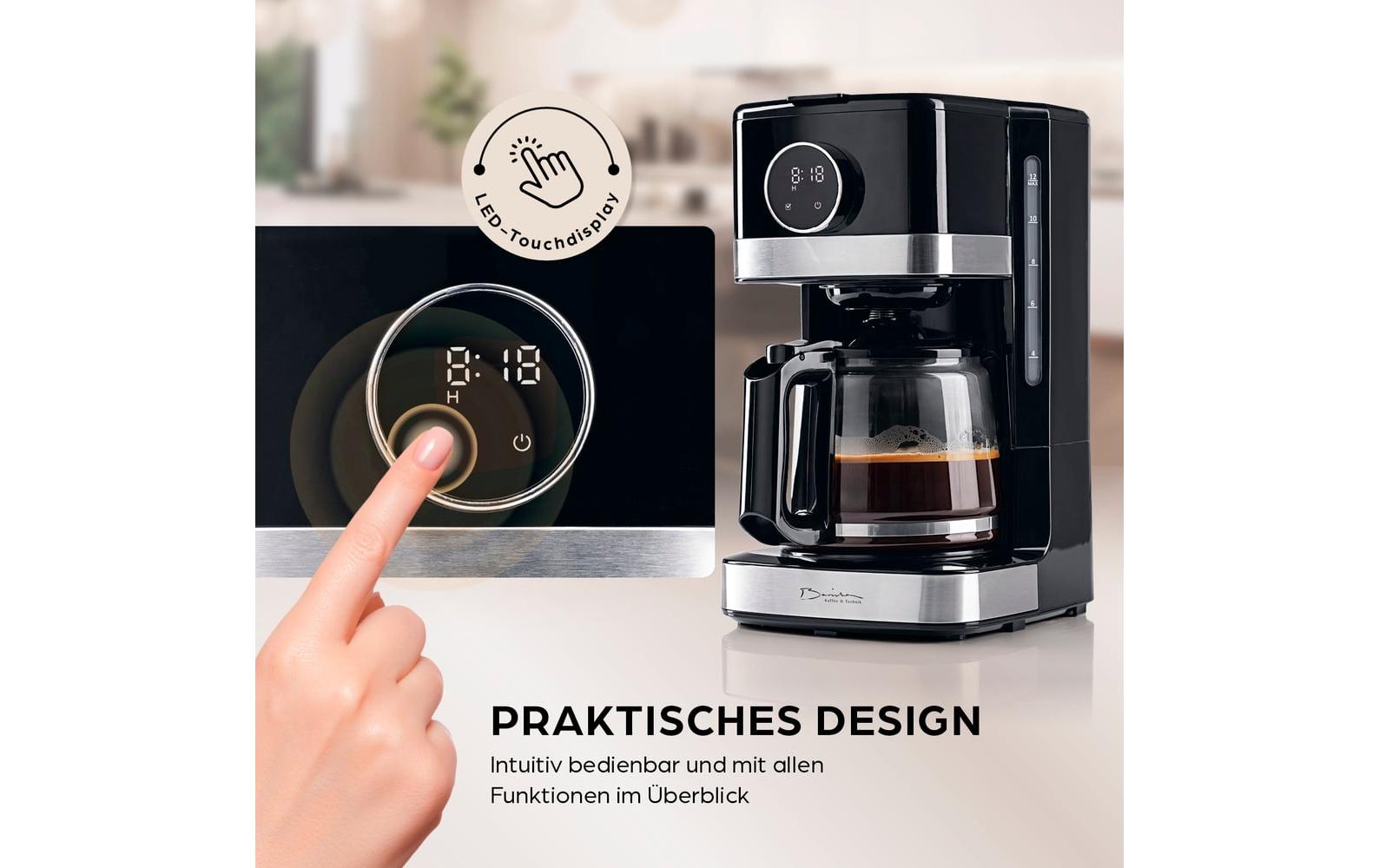 Barista Filterkaffeemaschine 19438 Schwarz
