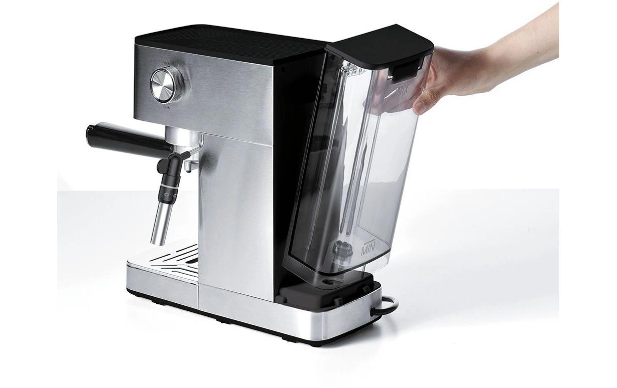 Polti Siebträgermaschine Coffea P10S Silber
