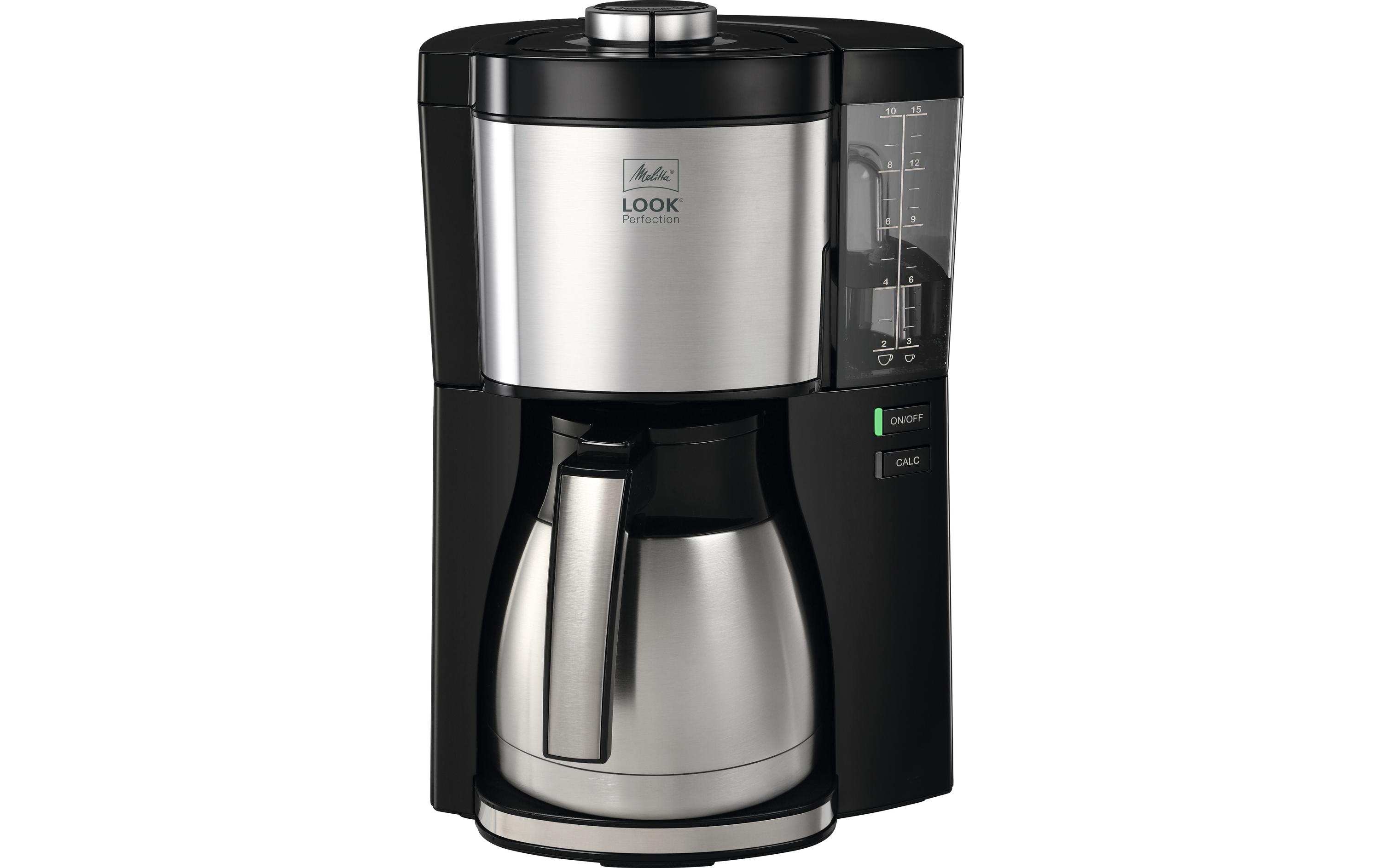Melitta Filterkaffeemaschine Look Therm Perfection Schwarz Melitta Filterkaffeemaschine Look Therm Perfection Schwarz