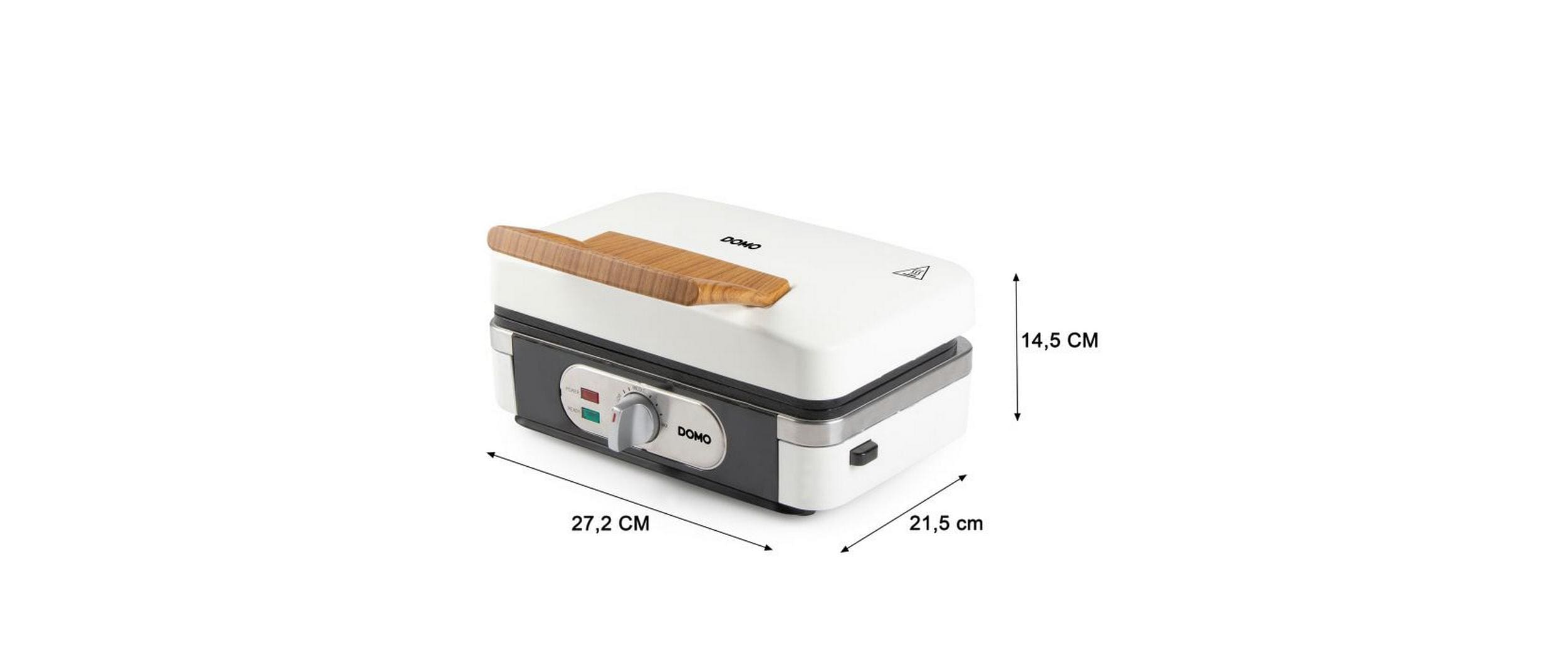 Domo Waffeleisen DO9277C , Weiss