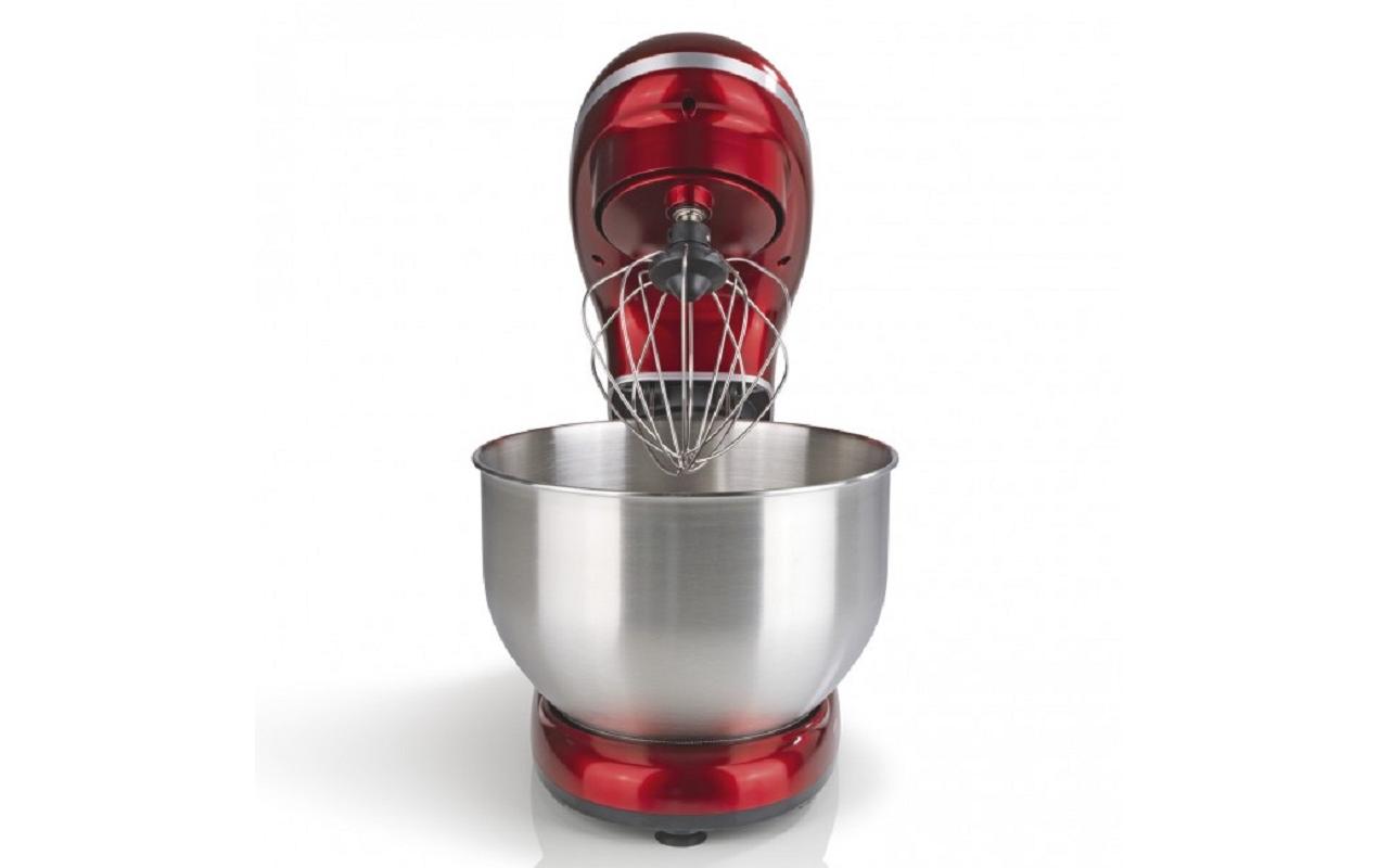 GOURMETmaxx Küchenmaschine 1500 W, Rot