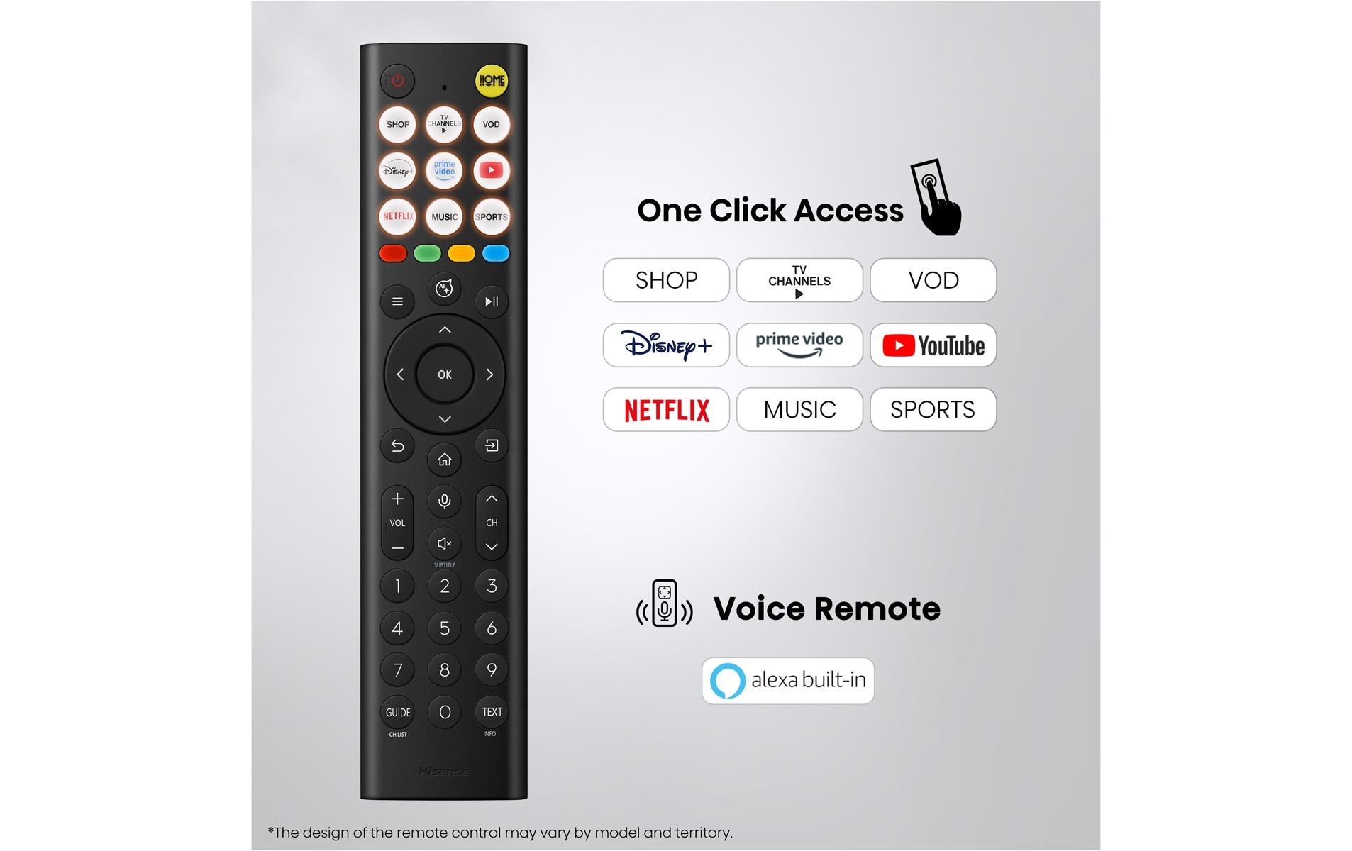 Hisense TV 100U7DSE 100, 3840 x 2160 (Ultra HD 4K), Mini LED