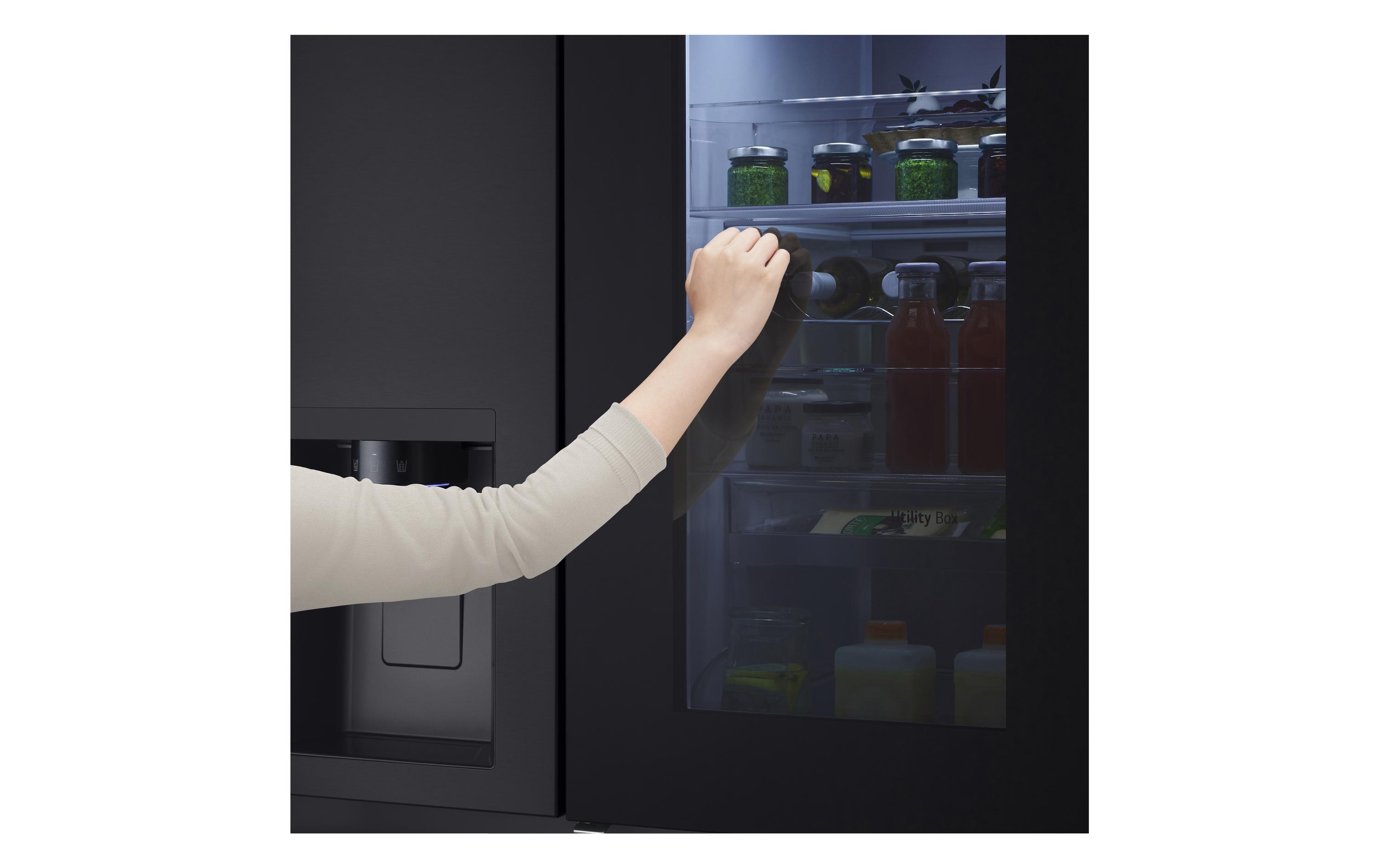 LG Foodcenter GSXE91EVAD Essence Black Steel