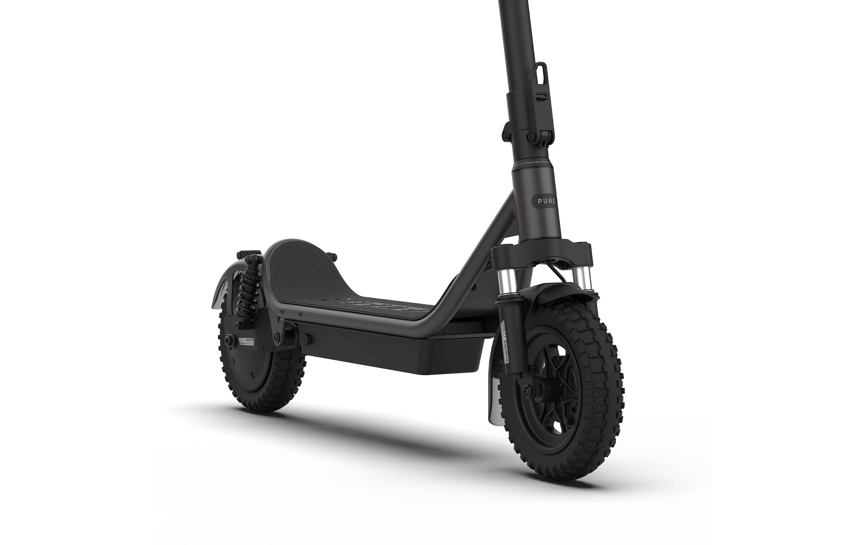 Pure Electric E-Scooter Air6 Ultra Suspension Metallisch Grau