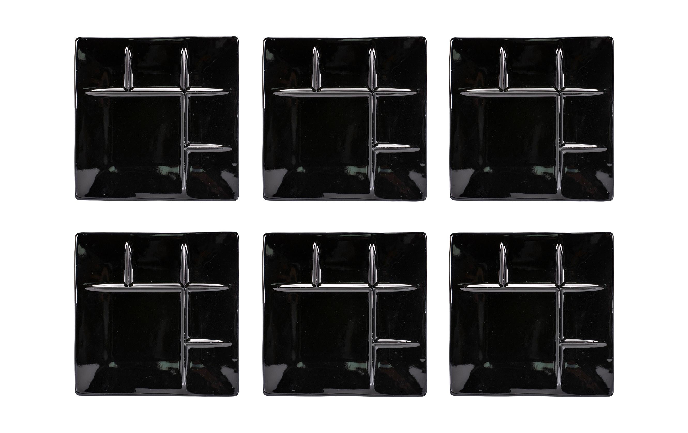 Kadastar Fondue-Teller Element Schwarz