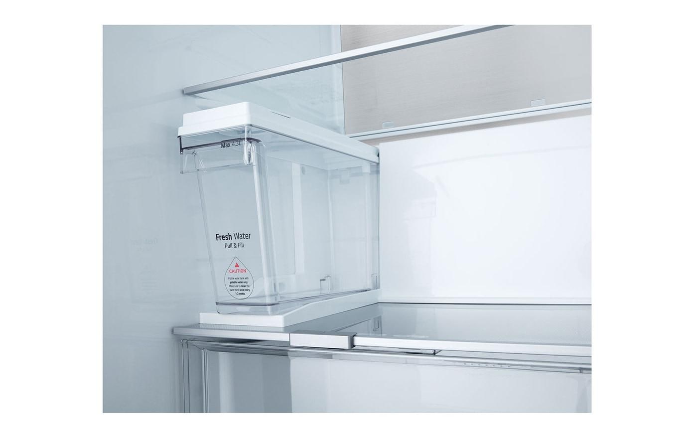 LG Foodcenter GSXE91MBAD Grau, Rechts und Links