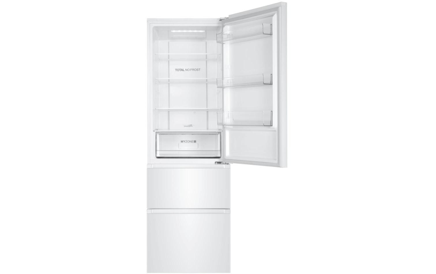 Haier Kühl-Gefrierkombination HTR3619ENPW 3D 60 Serie 3 Weiss