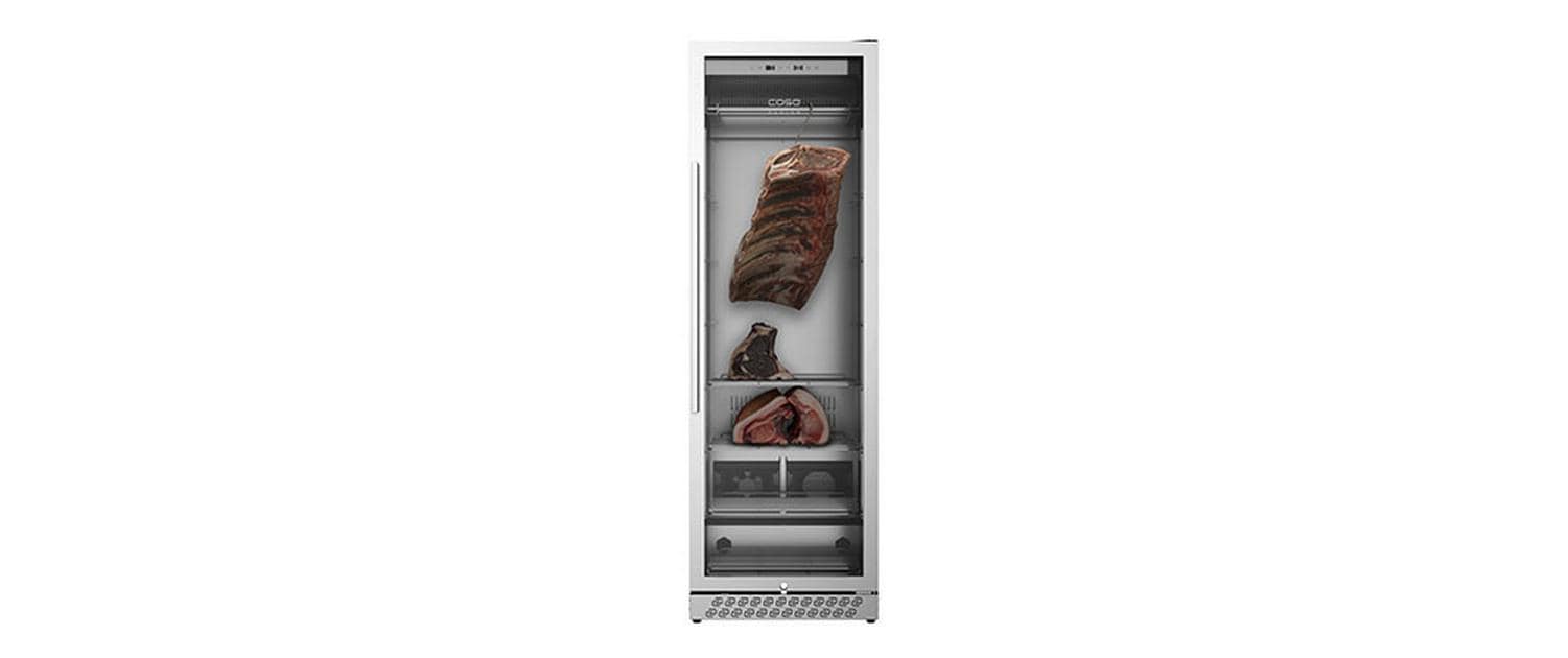 Caso Dry-Aged Master 380 Pro Silber 380 l Glas Edelstahl