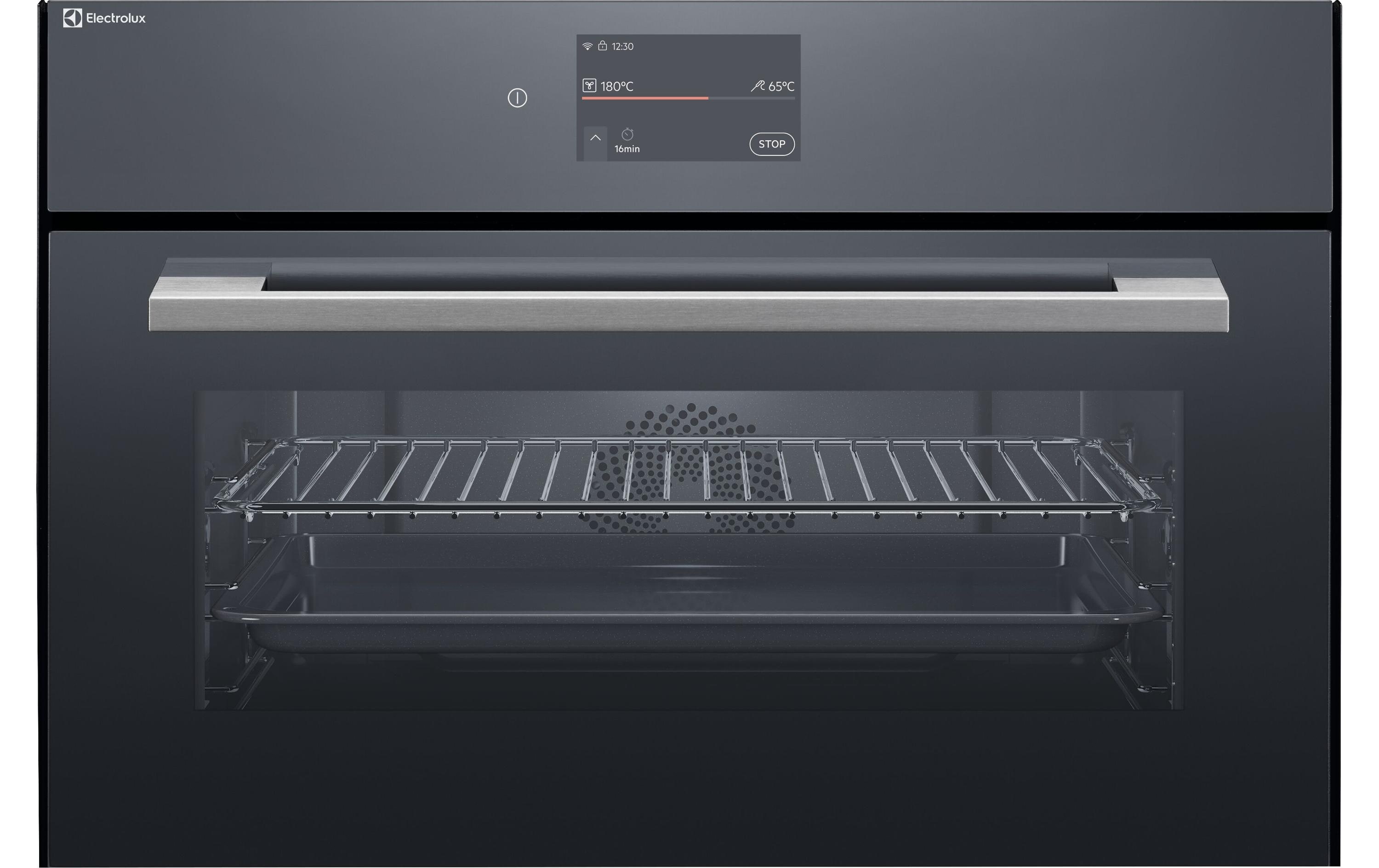 Electrolux Einbaubackofen EB3GL4CN Chrom A+