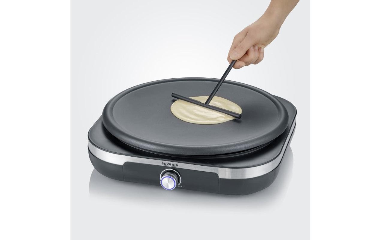 Severin CM2199 XXL-Grillplatte Edelstahl Schwarz