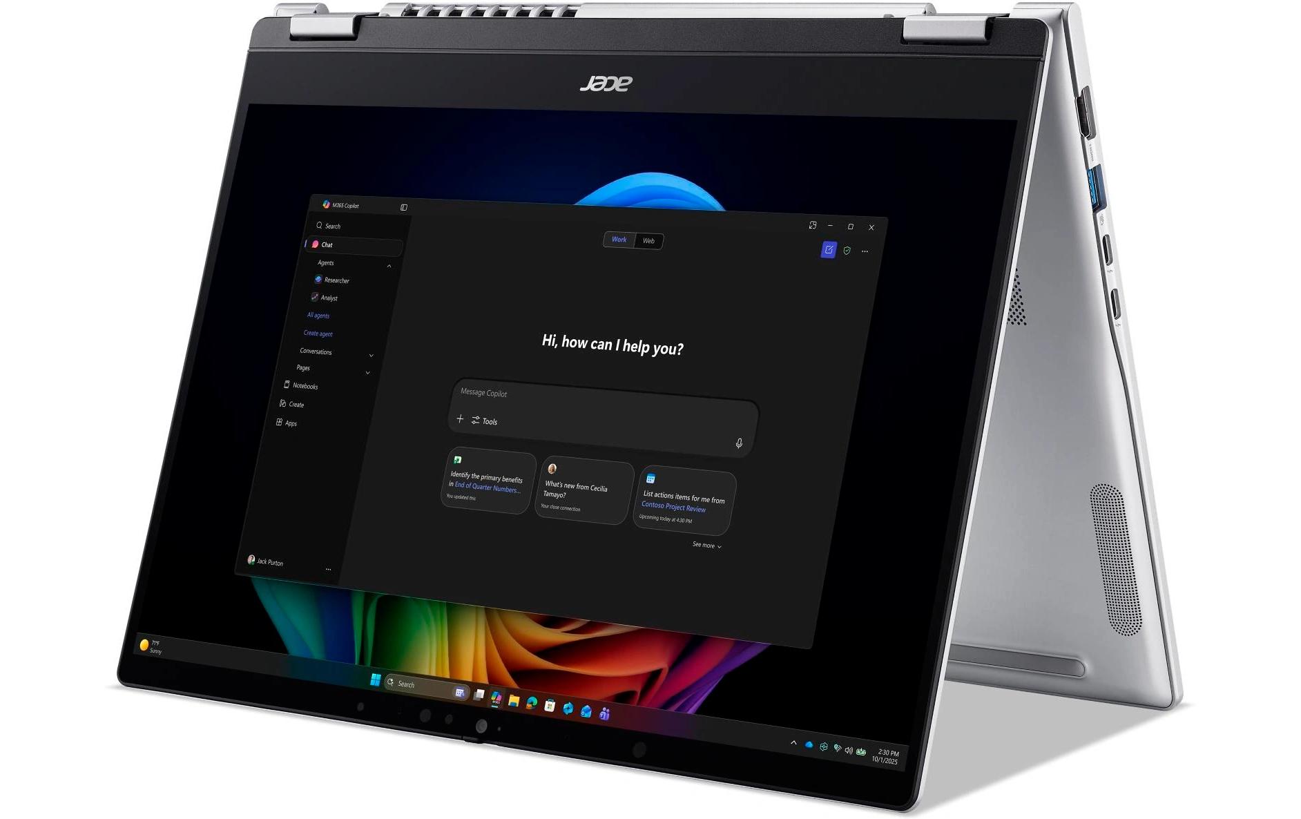 Acer Notebook TravelMate P4 Spin TMP414RN-76-TCO-74G2