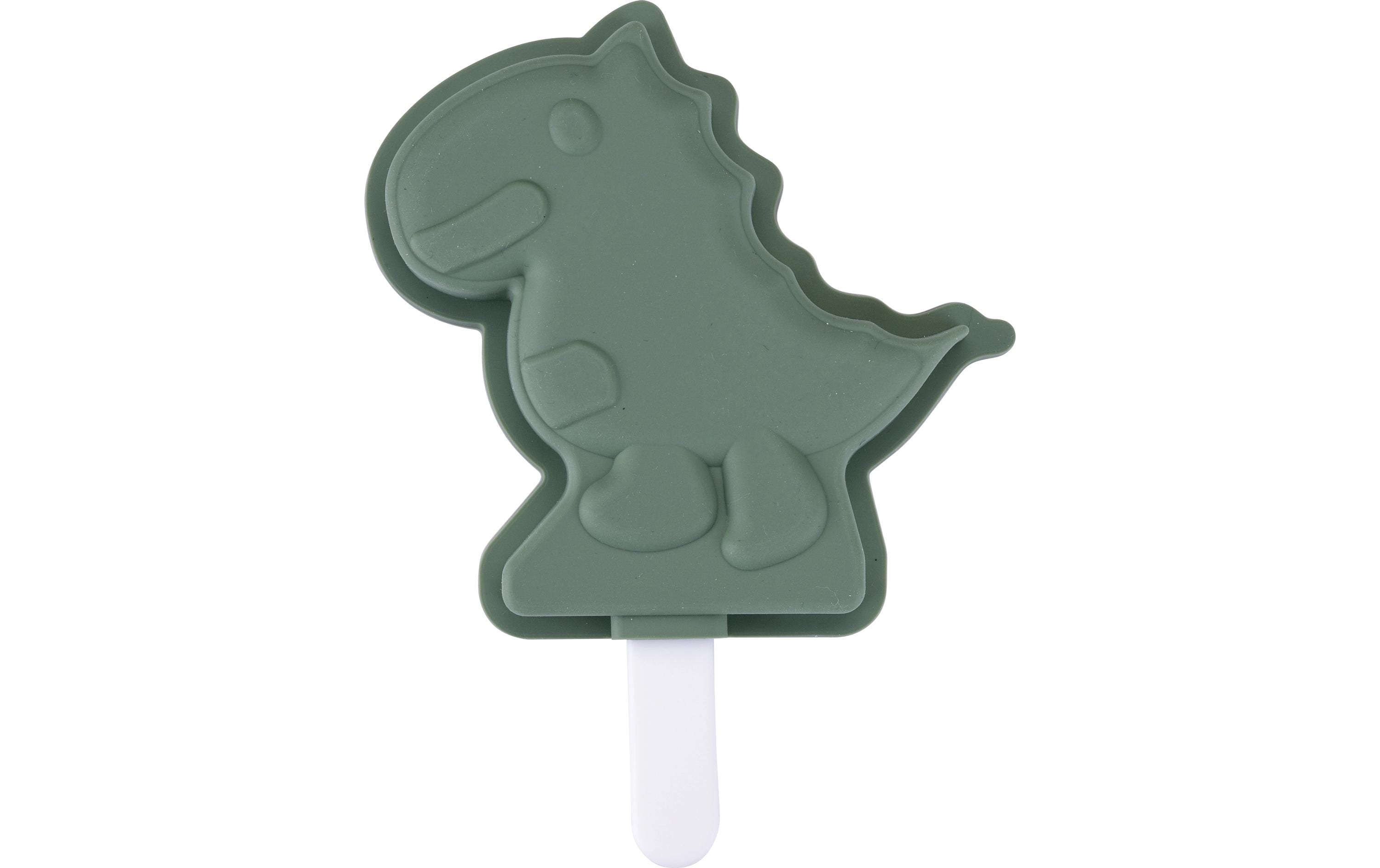 Fackelmann Eisform Dino, Silikon, Rauchgrün