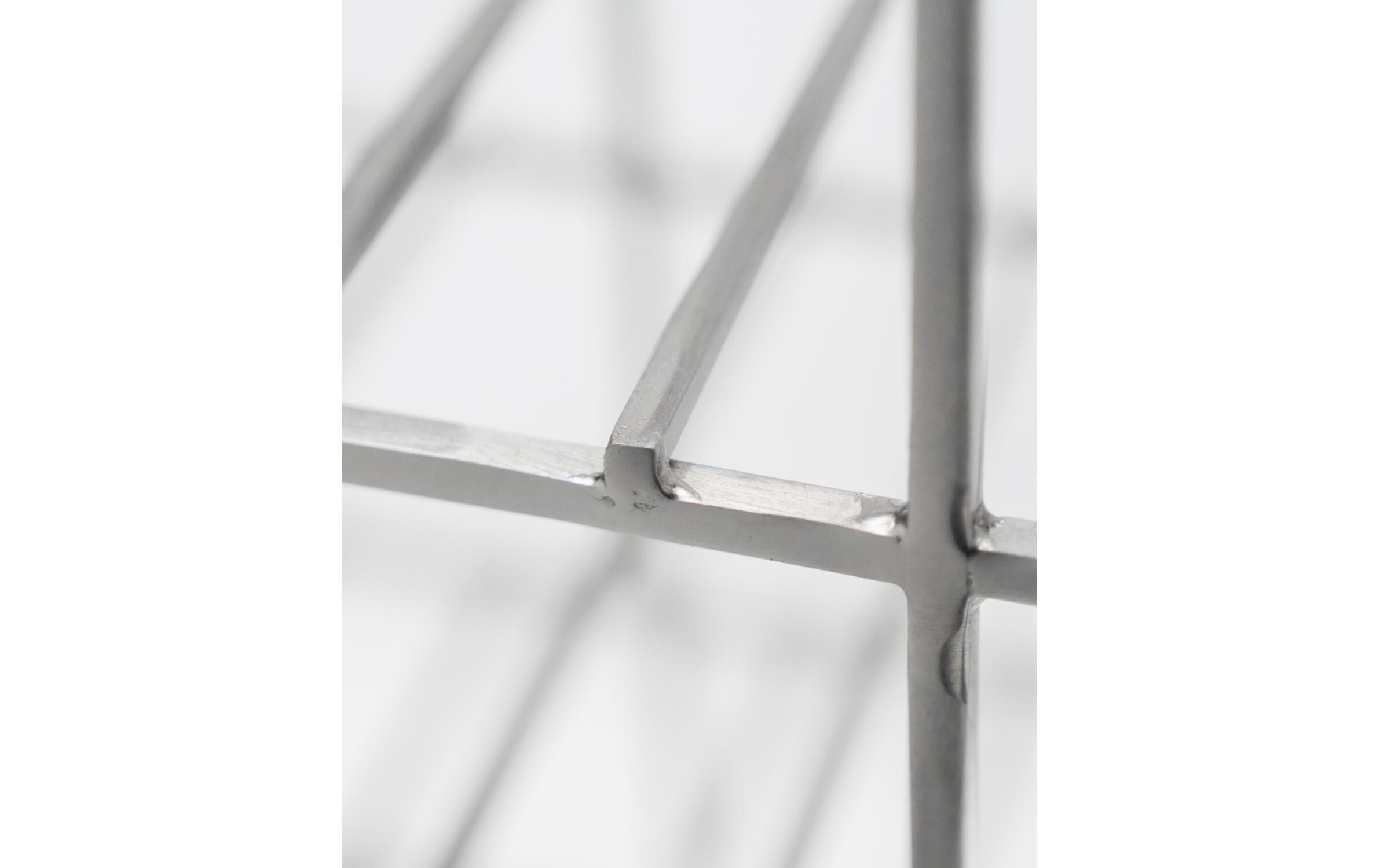 House Doctor Weinregal HD12, 20 x 41 x 35 cm, Silber