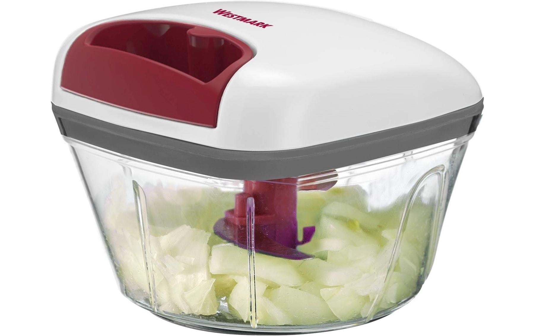 Westmark Multi-Schneider mit Seilzug, 450 ml Rot