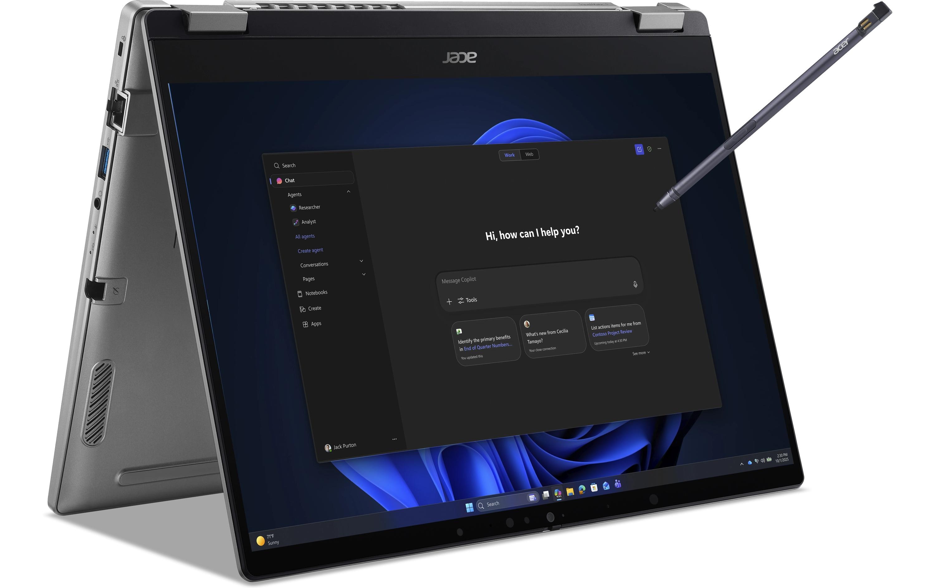 Acer TravelMate Spin P2 (TMP214RN-51-TCO-31BA)