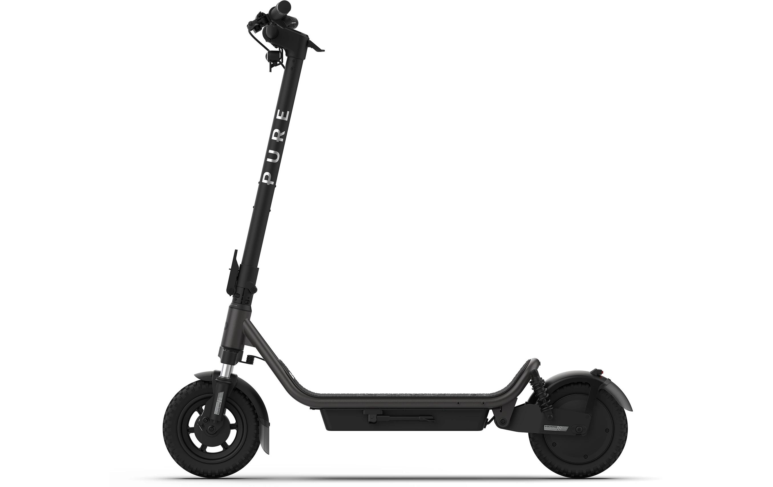 Pure Electric E-Scooter Air6 Ultra Suspension Metallisch Grau