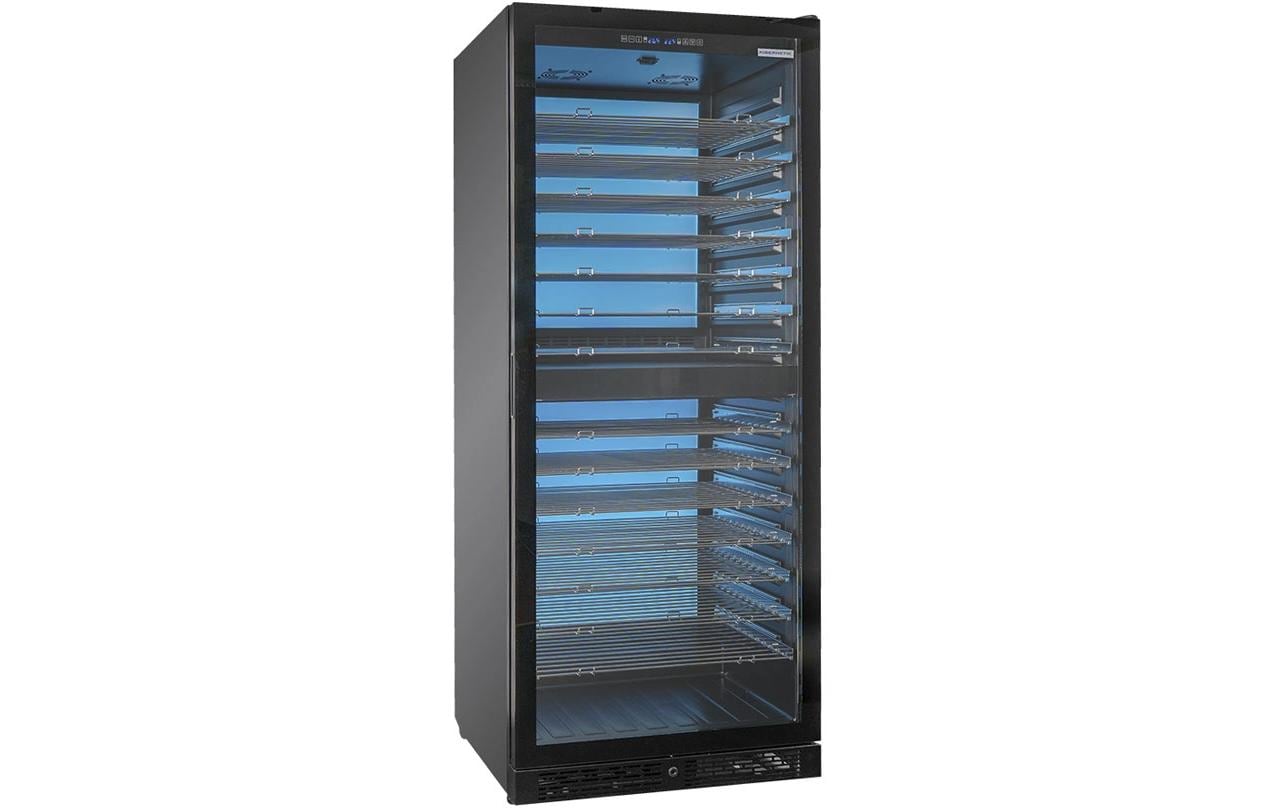 Kibernetik Weinkühlschrank WKH600A Rechts, Schwarz