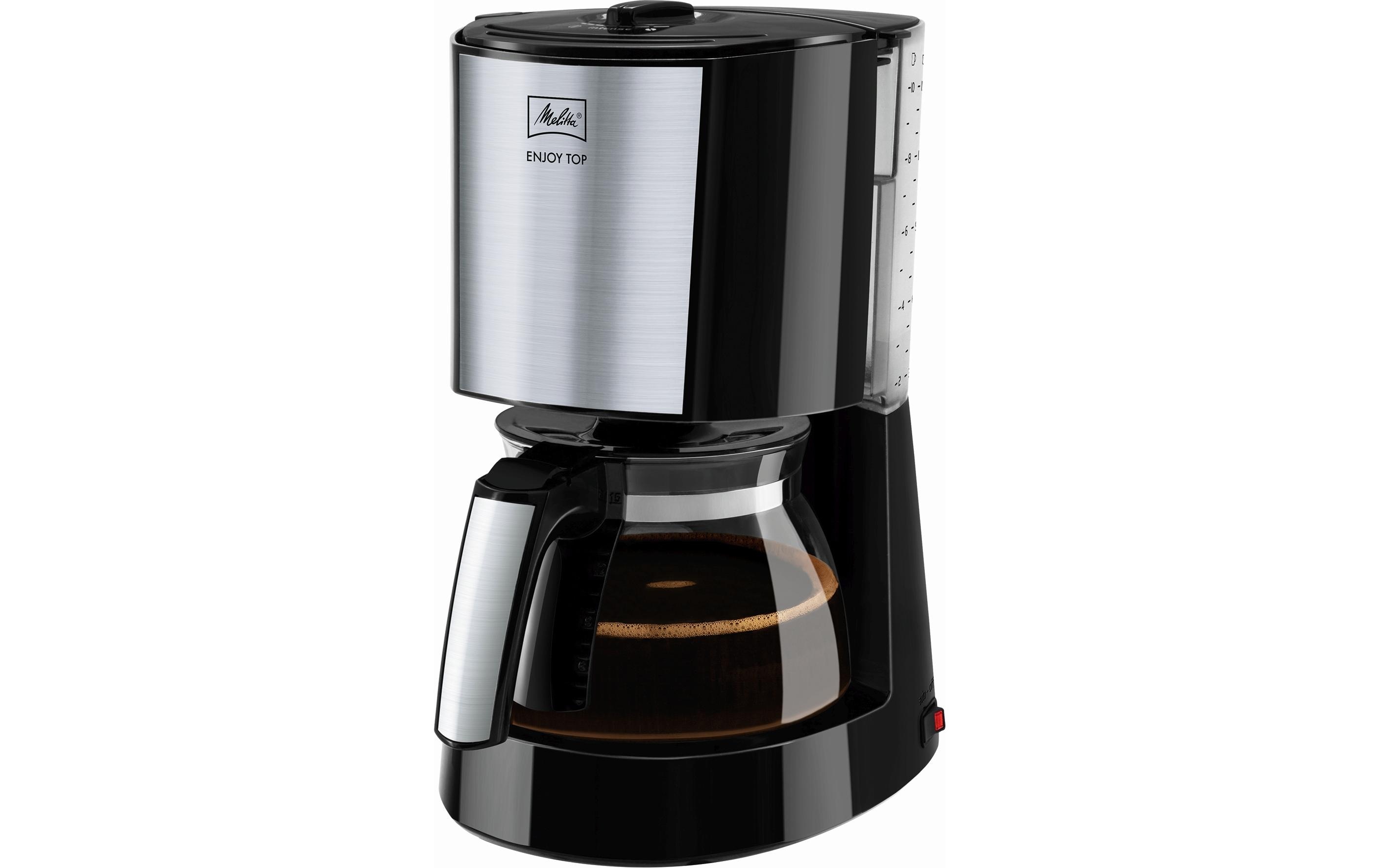 Melitta Filterkaffeemaschine Enjoy Top Schwarz Melitta Filterkaffeemaschine Enjoy Top Schwarz