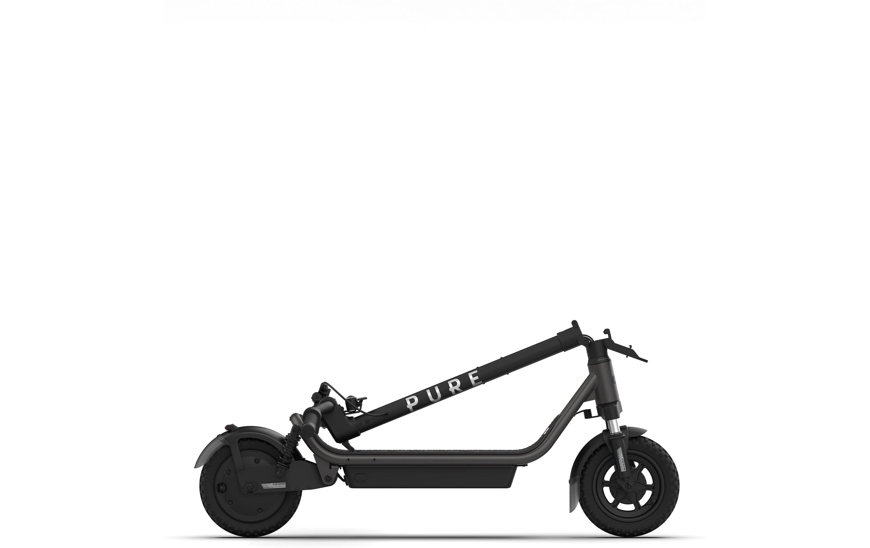 Pure Electric E-Scooter Air6 Ultra Suspension Metallisch Grau