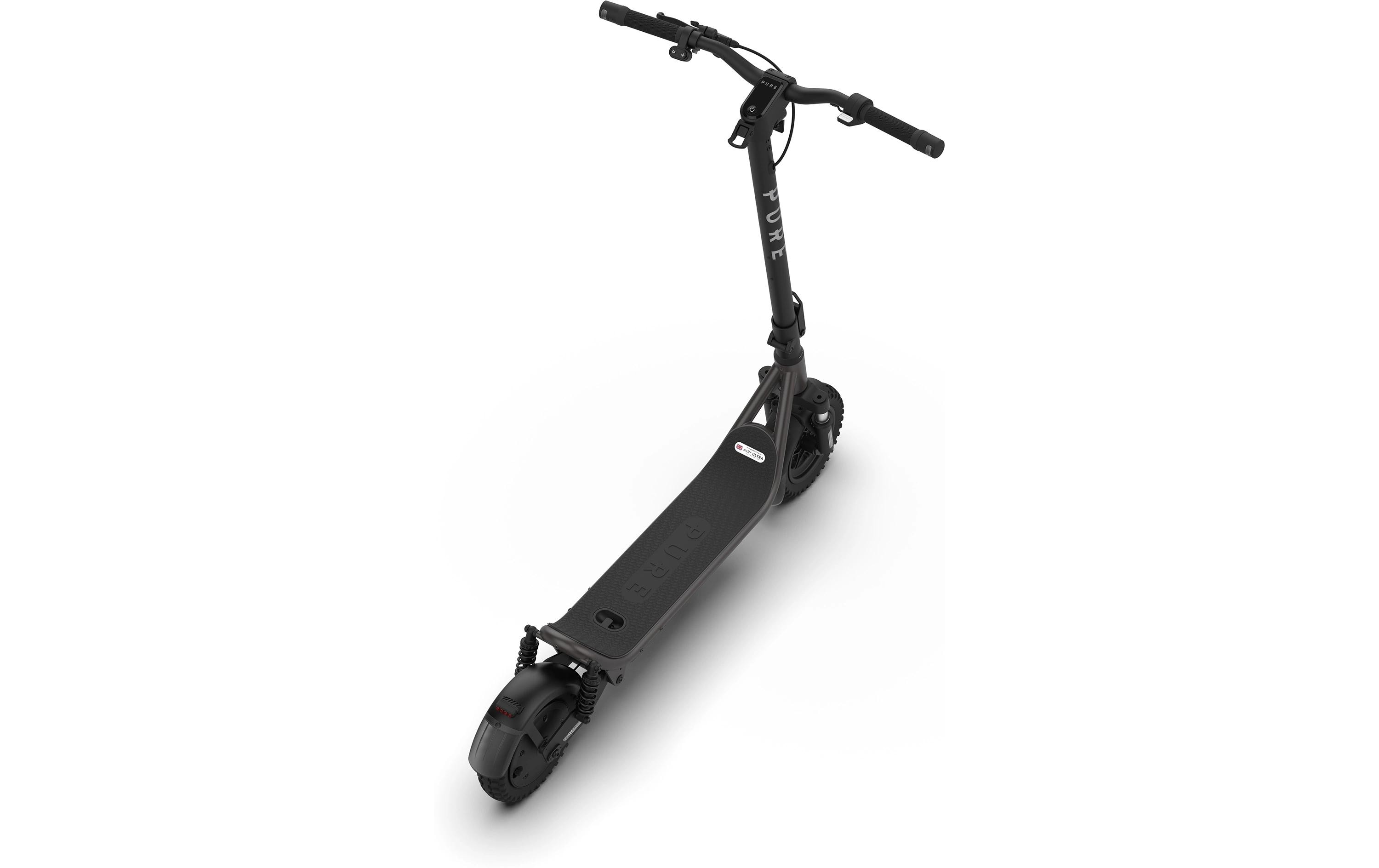Pure Electric E-Scooter Air6 Ultra Suspension Metallisch Grau