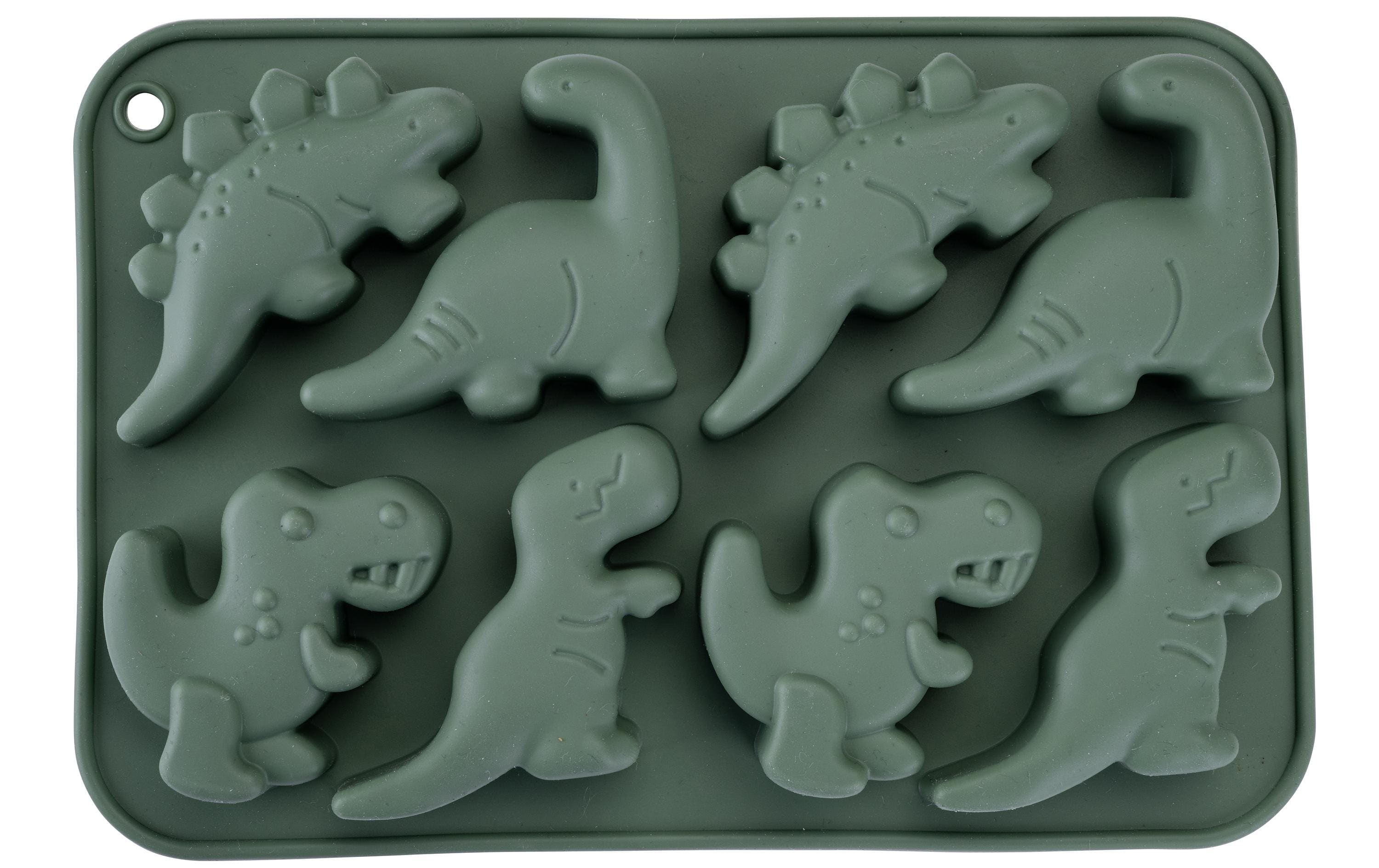 Fackelmann Eiswürfelform Dinosaurier, Silikon