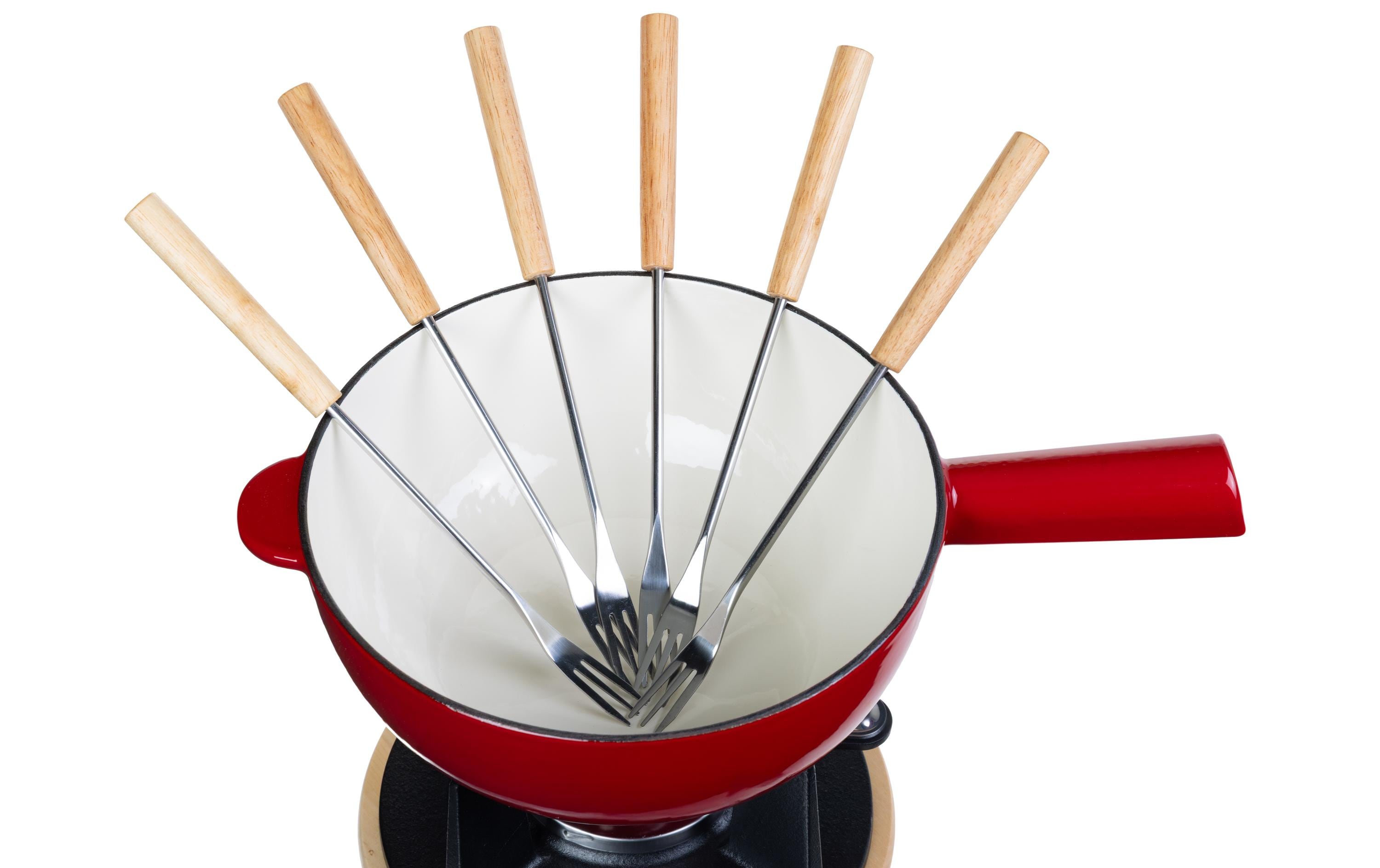 COCON Käsefondue-Set 10-teilig, Rot