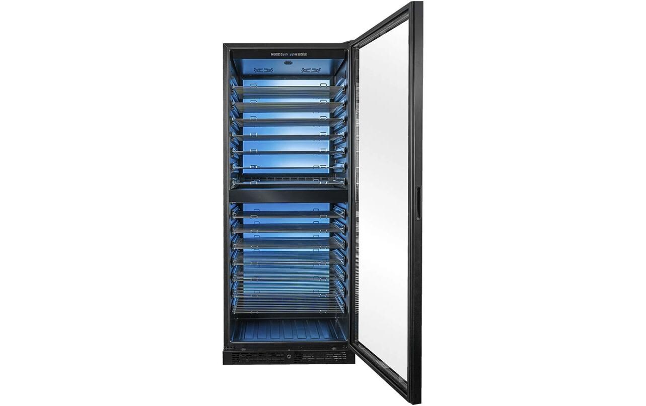 Kibernetik Weinkühlschrank WKH600A Rechts, Schwarz