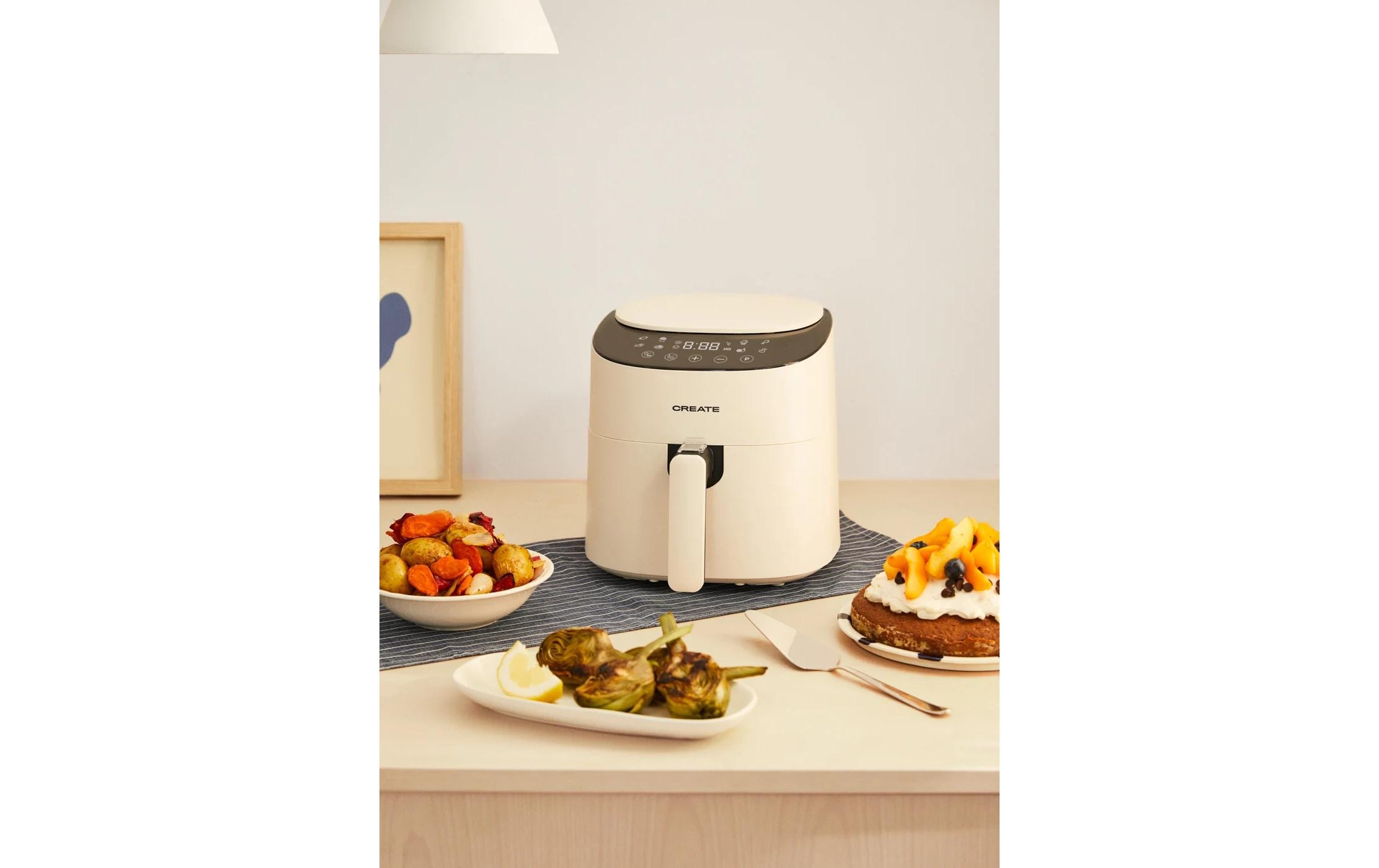 Create Fryer Air Pro Compact 3.5 l, Crème