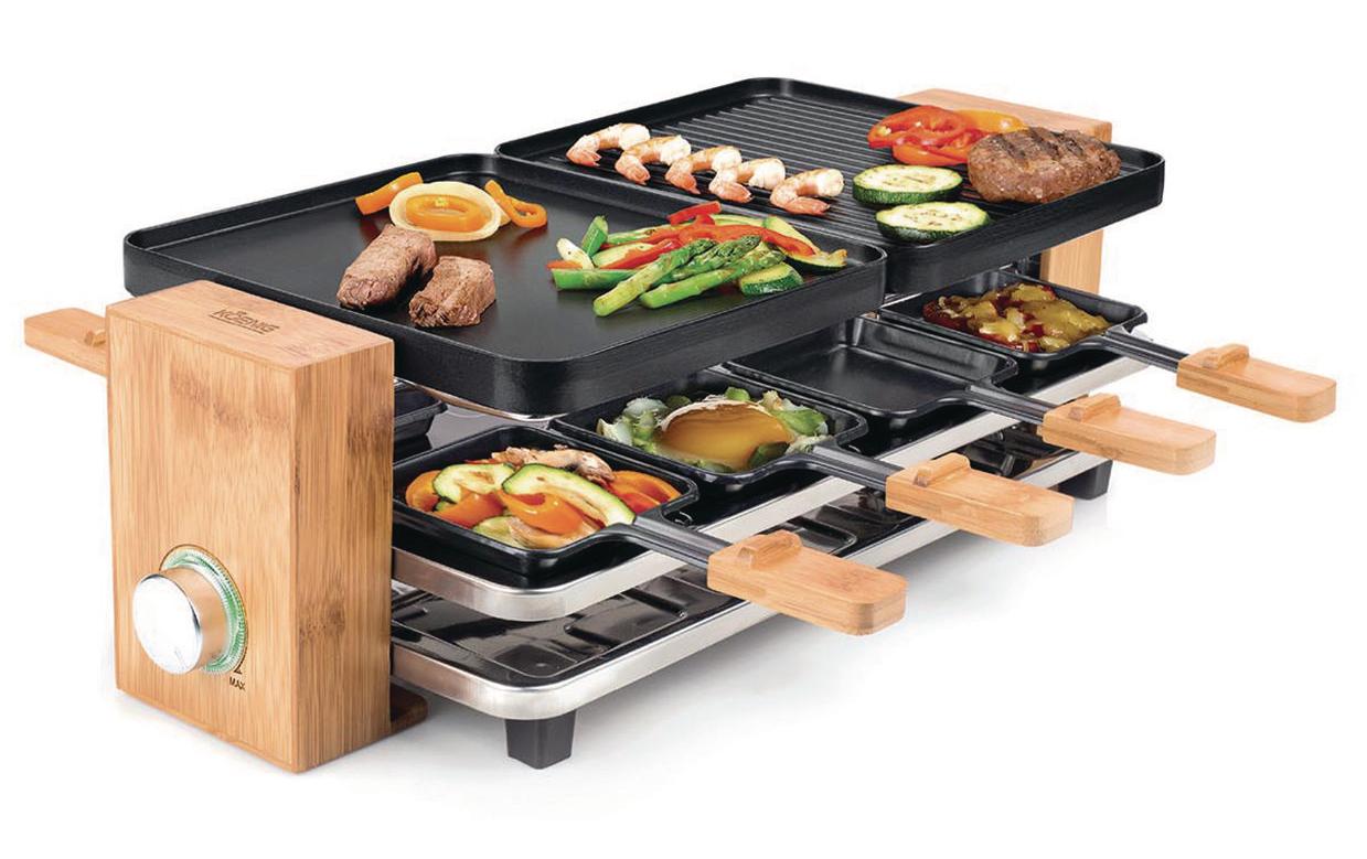 Koenig Racletteofen Bamboo 8 Personen Koenig Racletteofen Bamboo 8 Personen