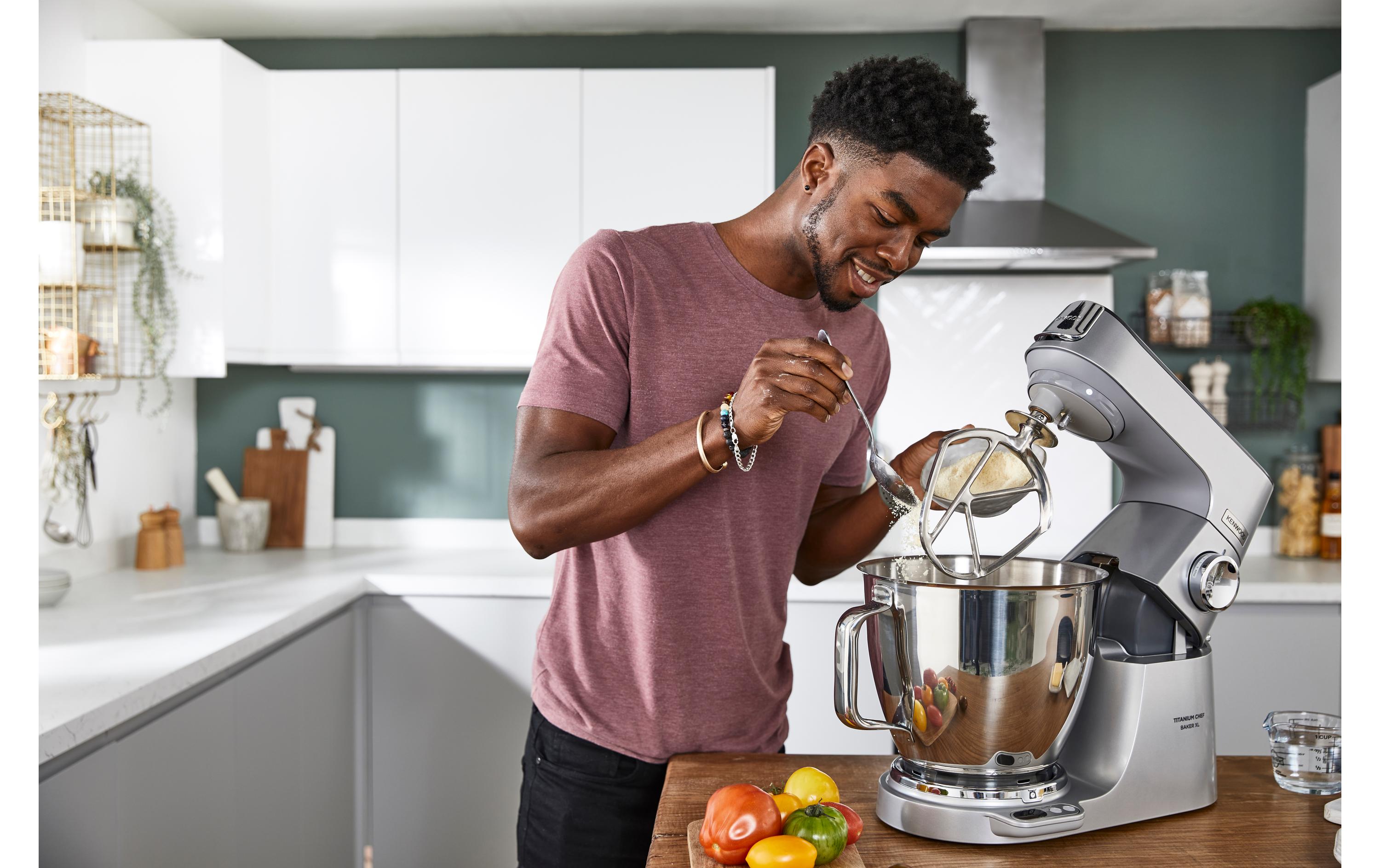 Kenwood Küchenmaschine Chef Baker XL Silber