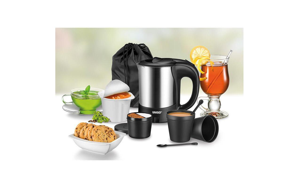 Unold Reiseblitzkocher Inox 0.5 l, Silber