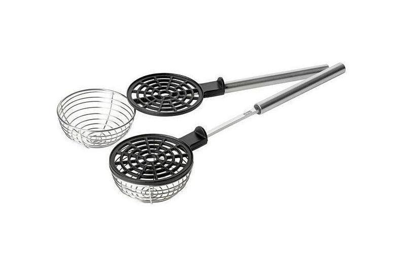Stöckli Fonduesieb mit Deckel 2 Personen