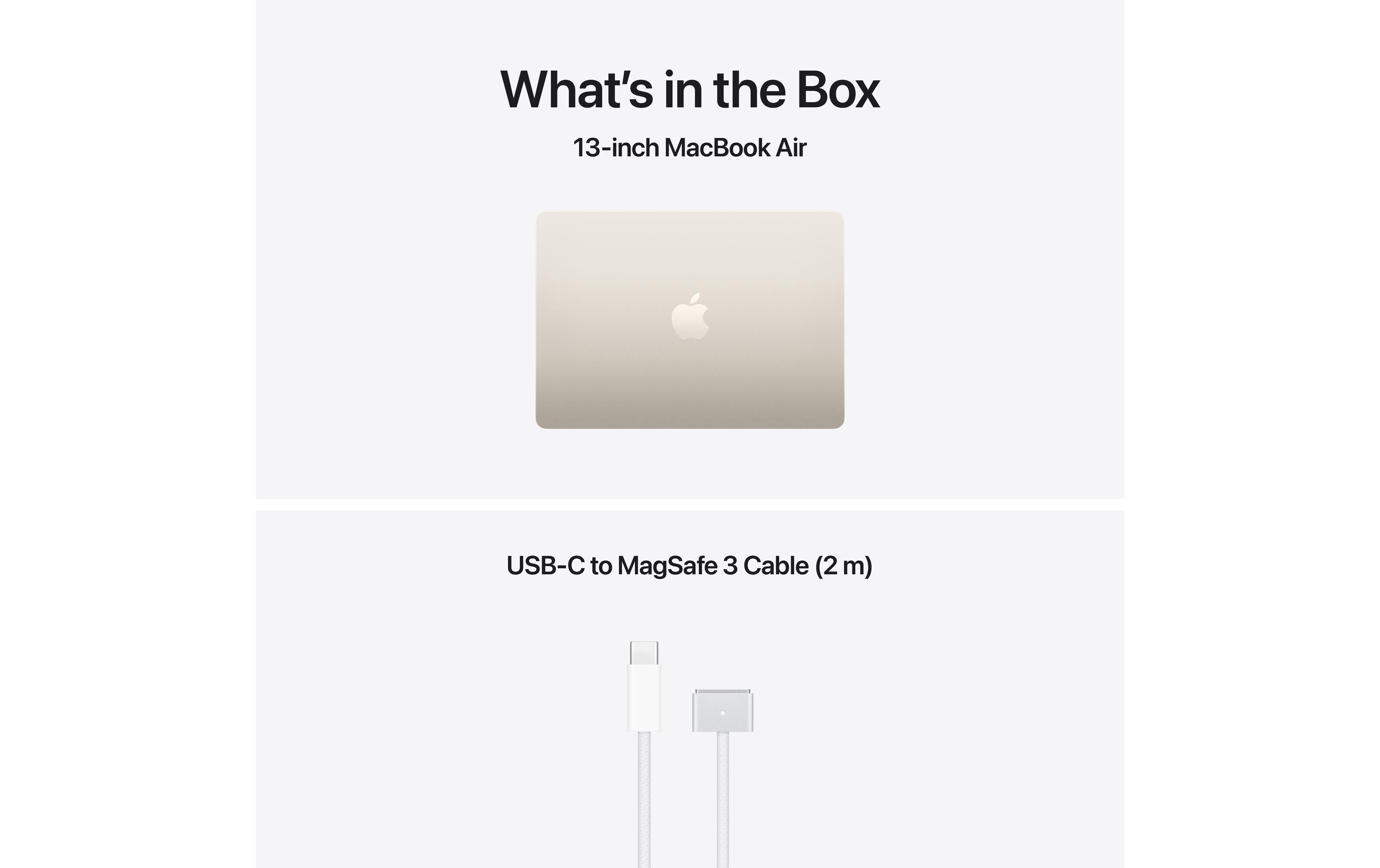 Apple MacBook Air 13 2026 M5 10C GPU / 16 GB / 512 GB Starlight