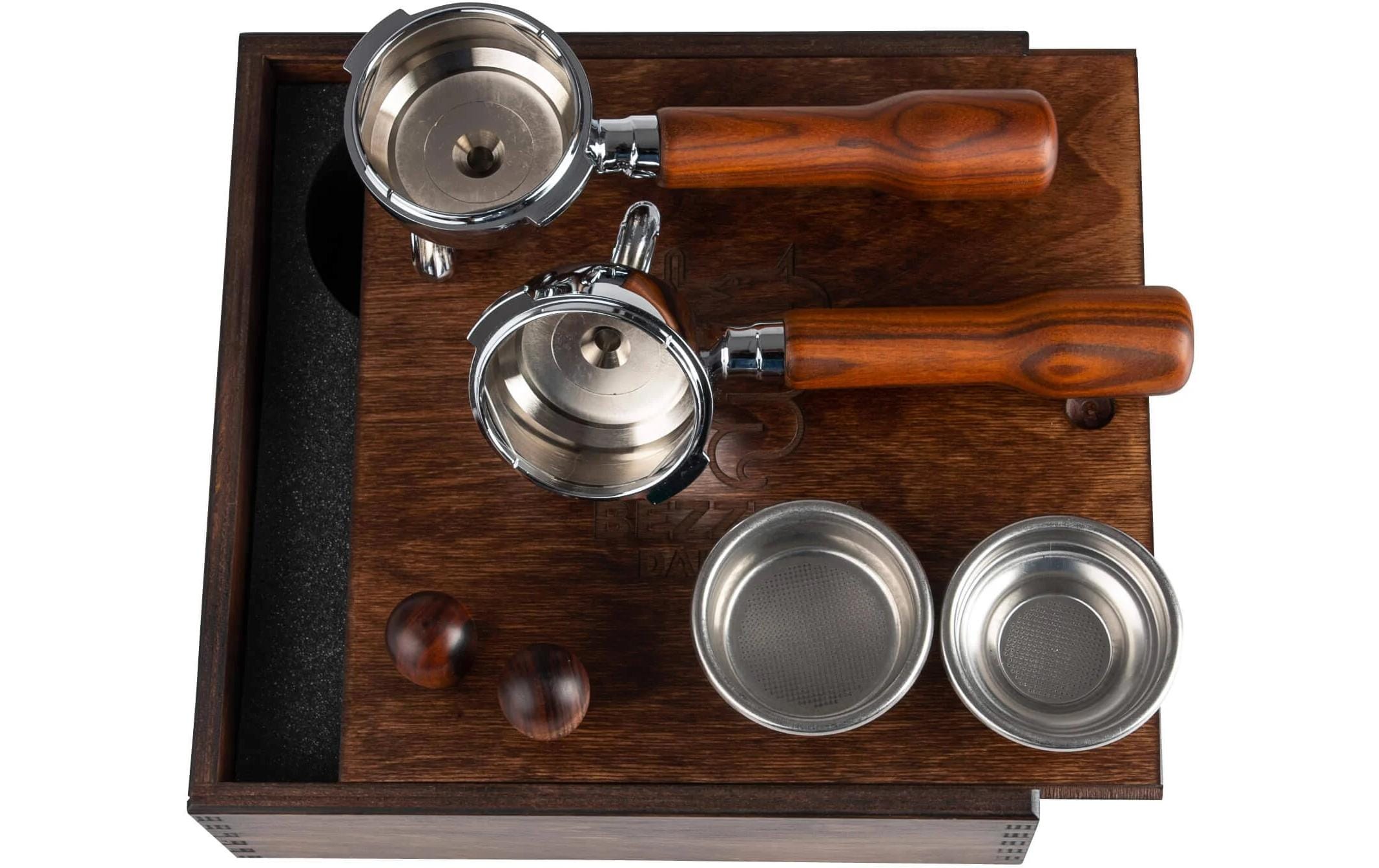 Bezzera Siebträgerset BZ Rosenholz