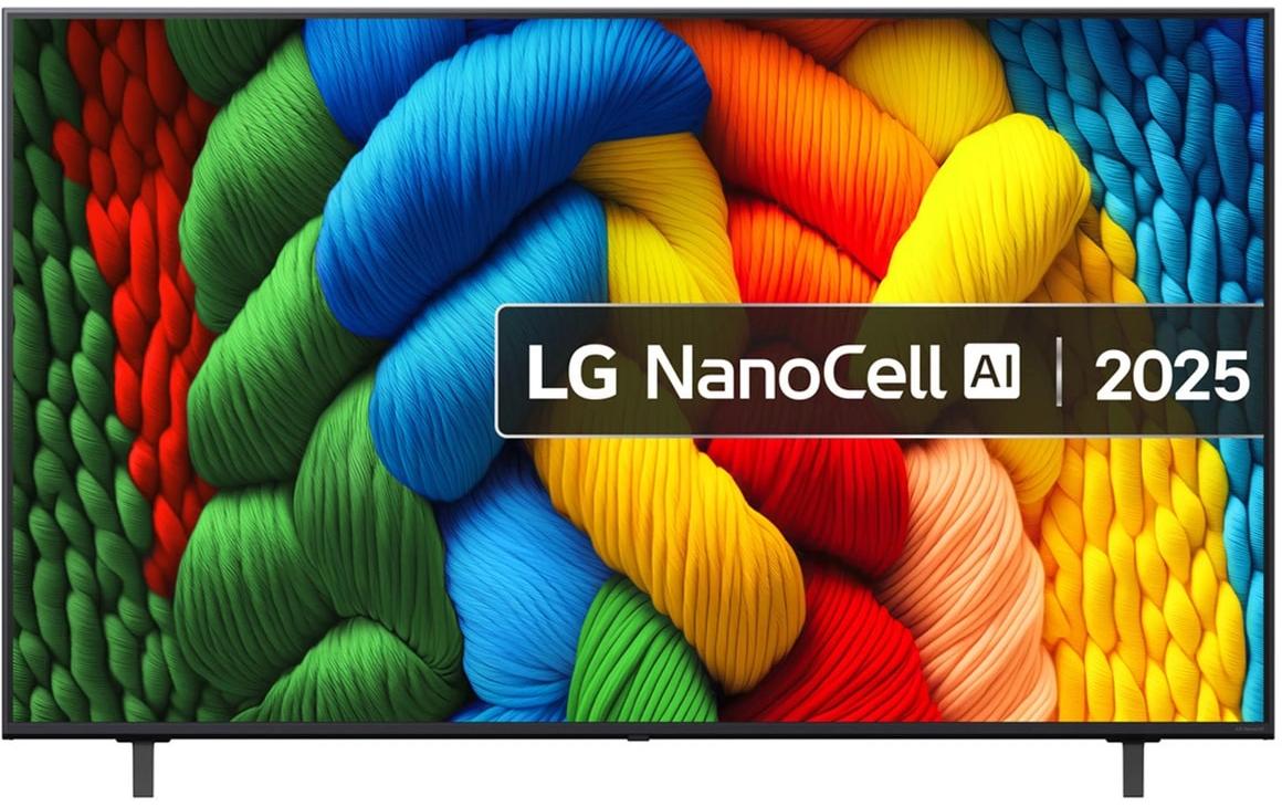 LG TV 65NANO80A6B 65, 3840 x 2160 (Ultra HD 4K), LED-LCD